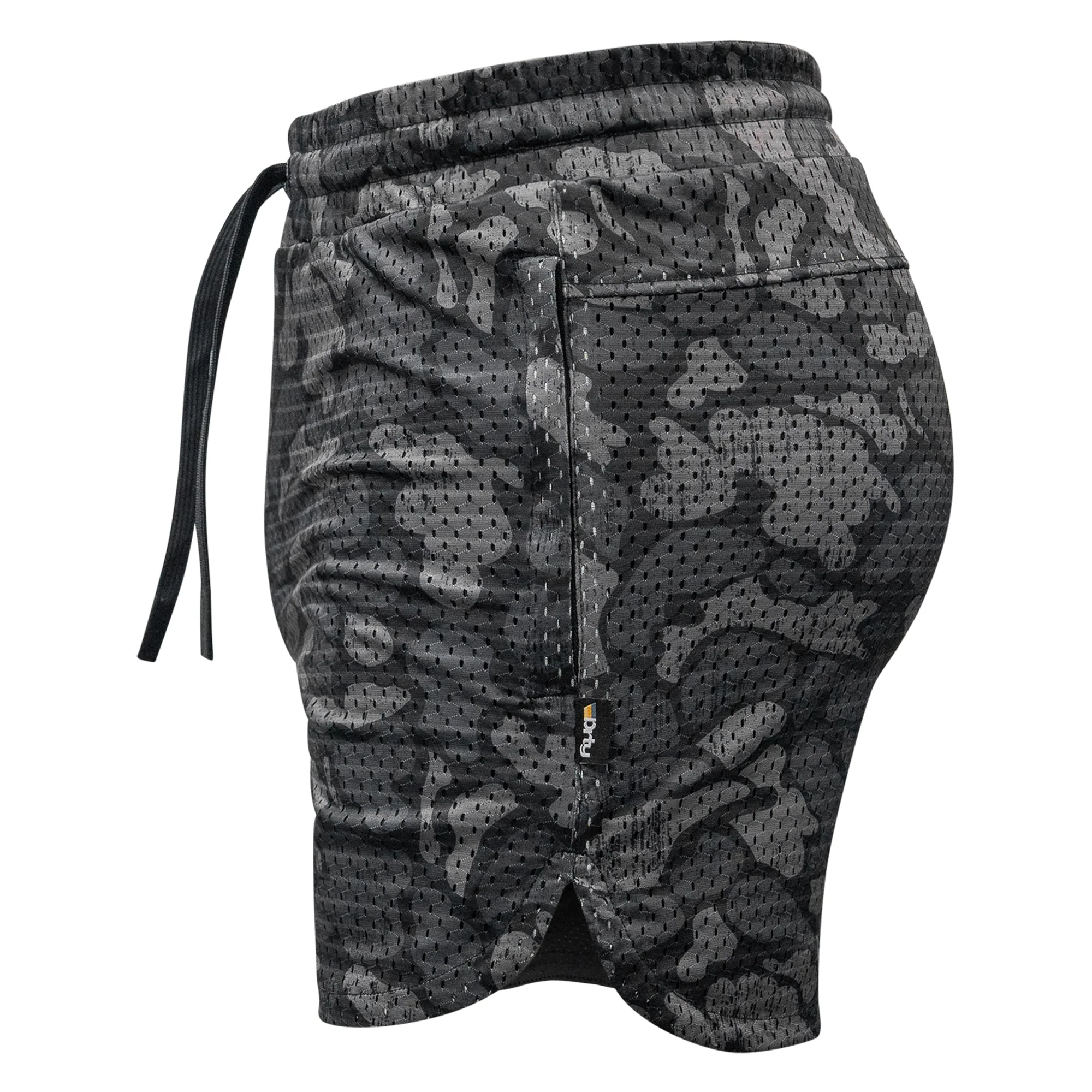 Men’s Double-Layer Mesh Training Shorts — 5" Inseam - Image 9