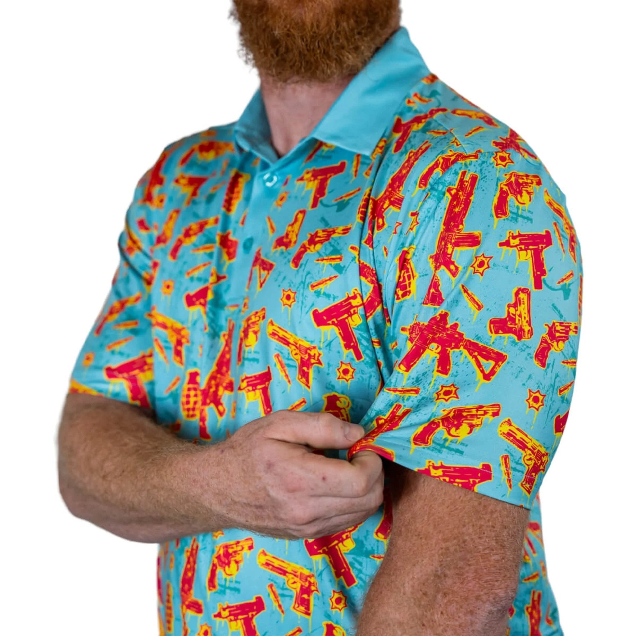 Men's All Stretch Golf Polo - Image 4