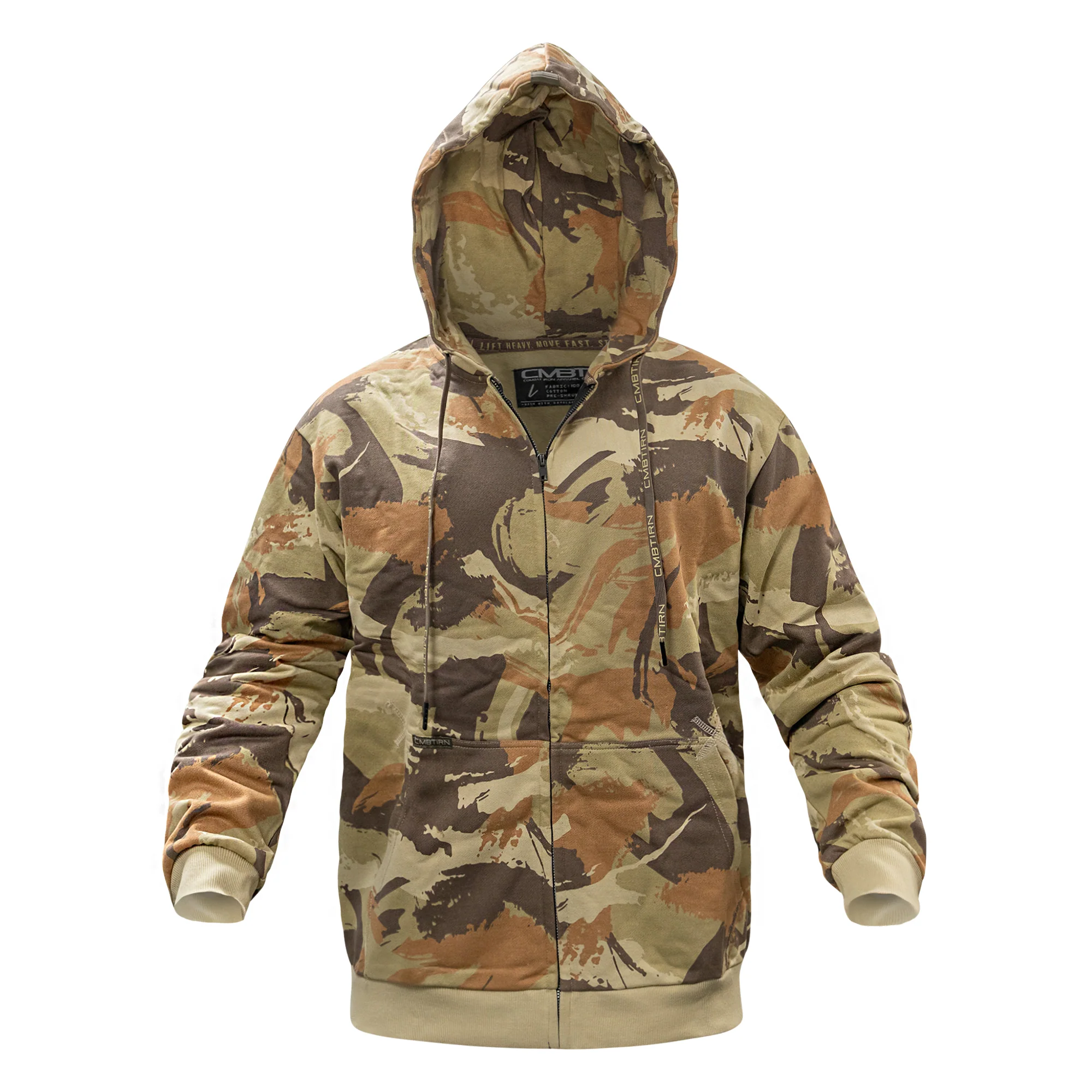 Men's Fleece Lined Zip Up Hoodie - Image 16