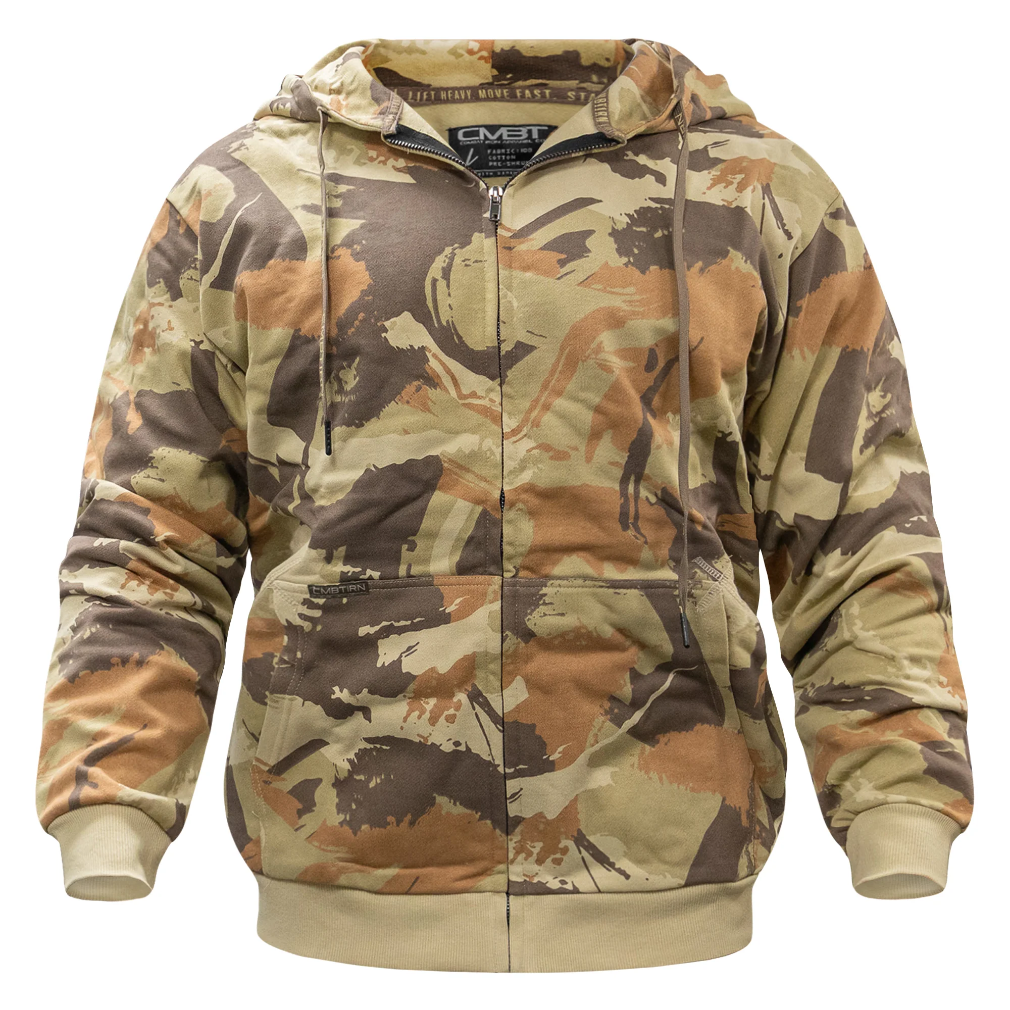 Men's Fleece Lined Zip Up Hoodie - Image 17