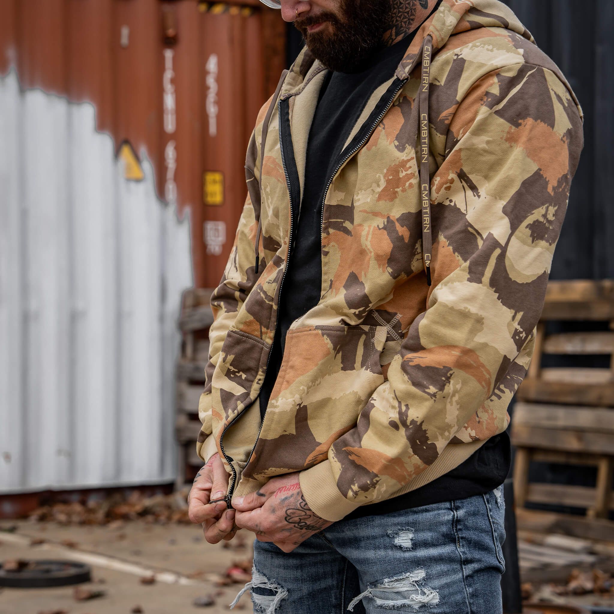 Men's Fleece Lined Zip Up Hoodie - Image 30