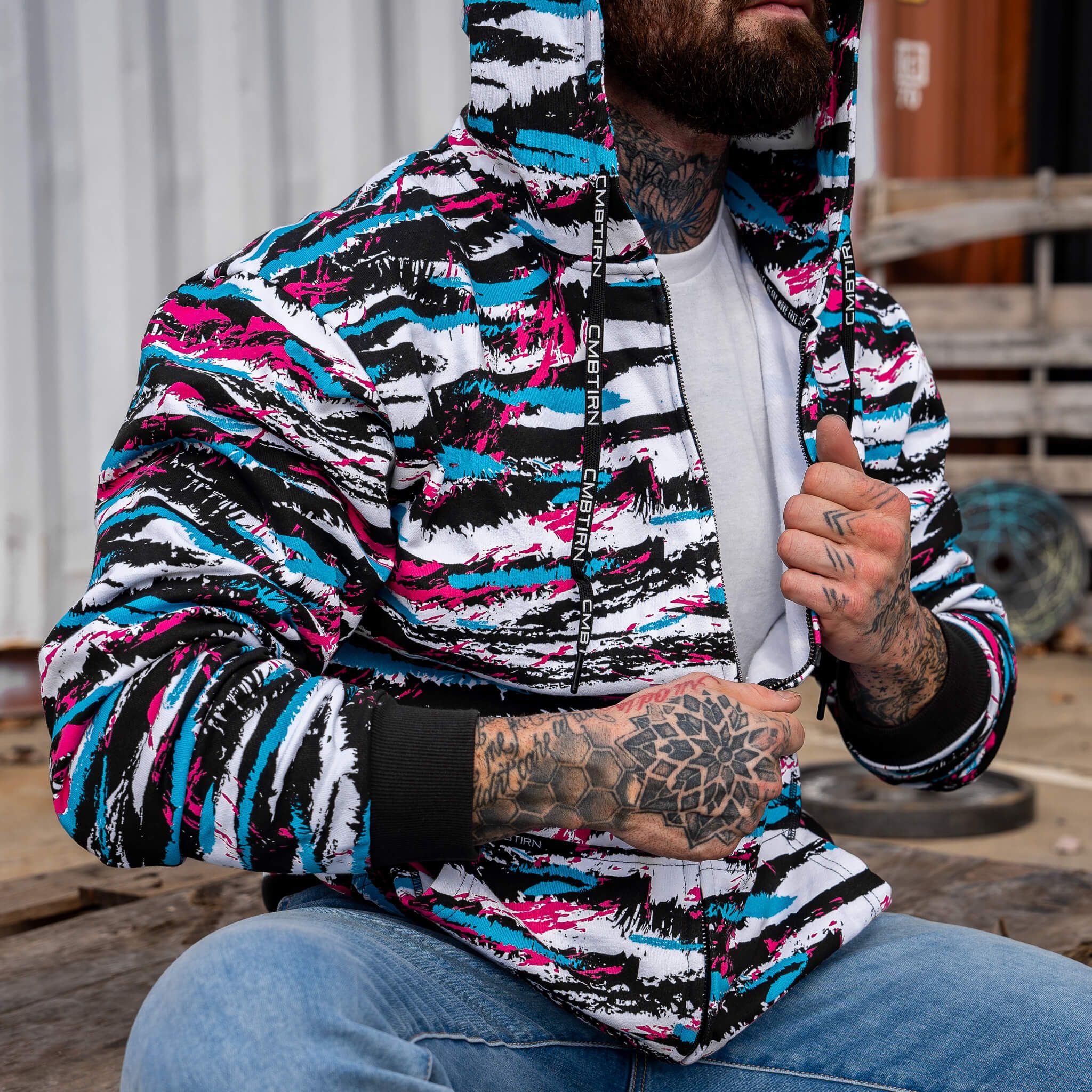 Men's Fleece Lined Zip Up Hoodie - Image 36