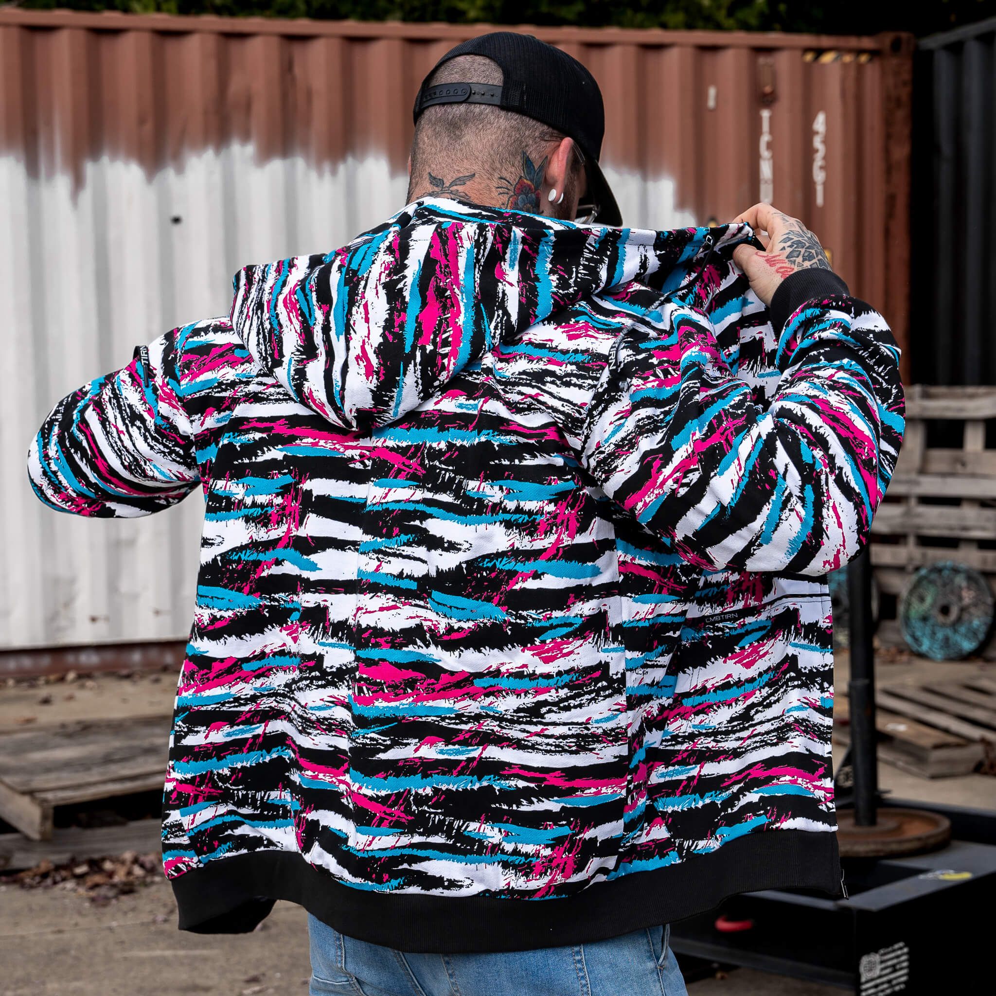 Men's Fleece Lined Zip Up Hoodie - Image 45