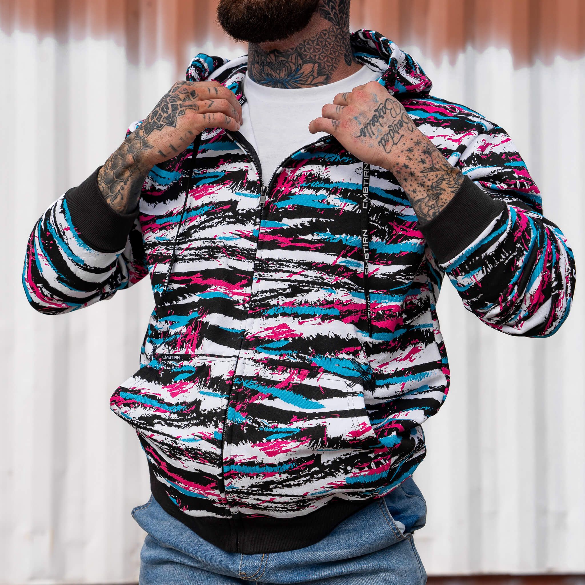 Men's Fleece Lined Zip Up Hoodie - Image 50
