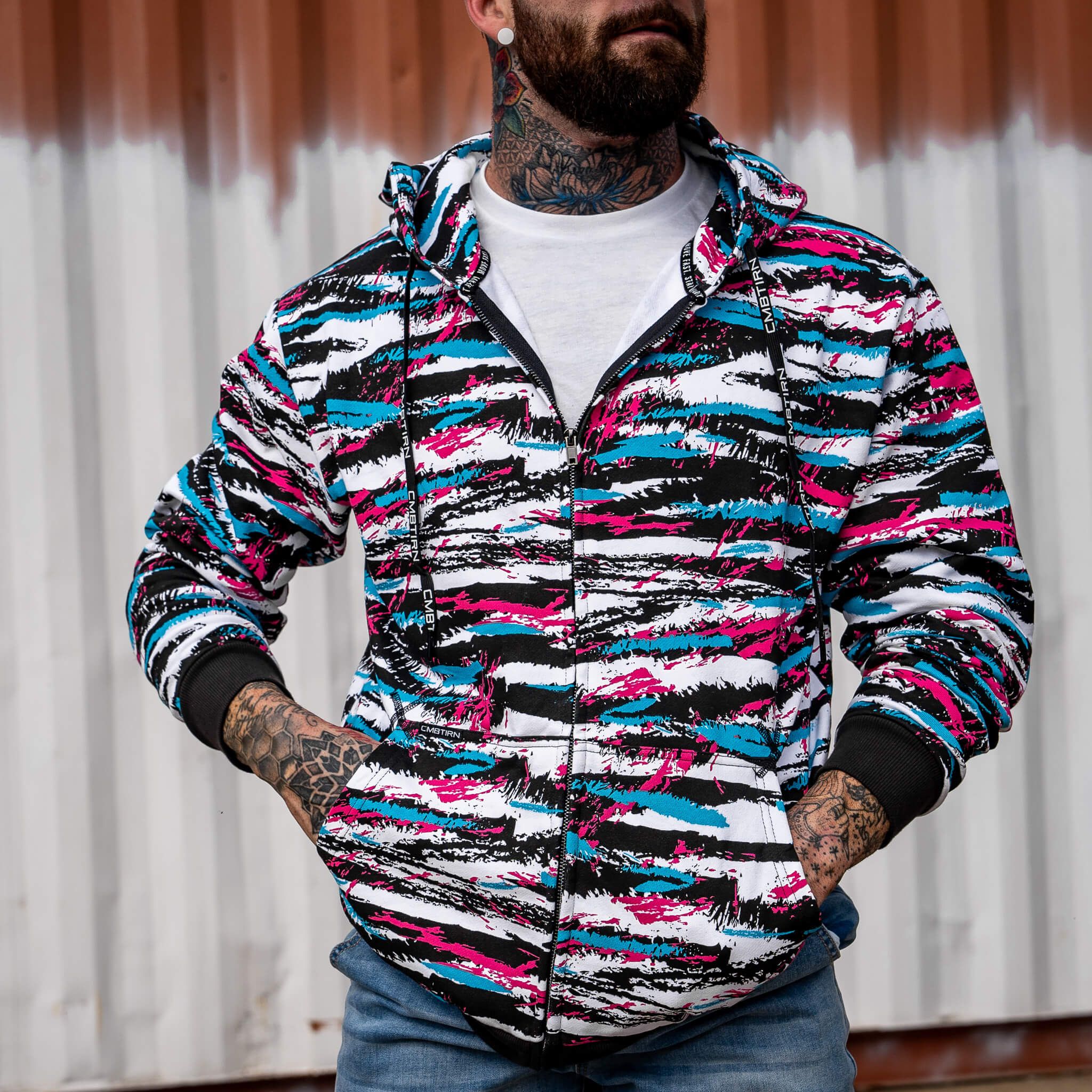 Men's Fleece Lined Zip Up Hoodie - Image 51