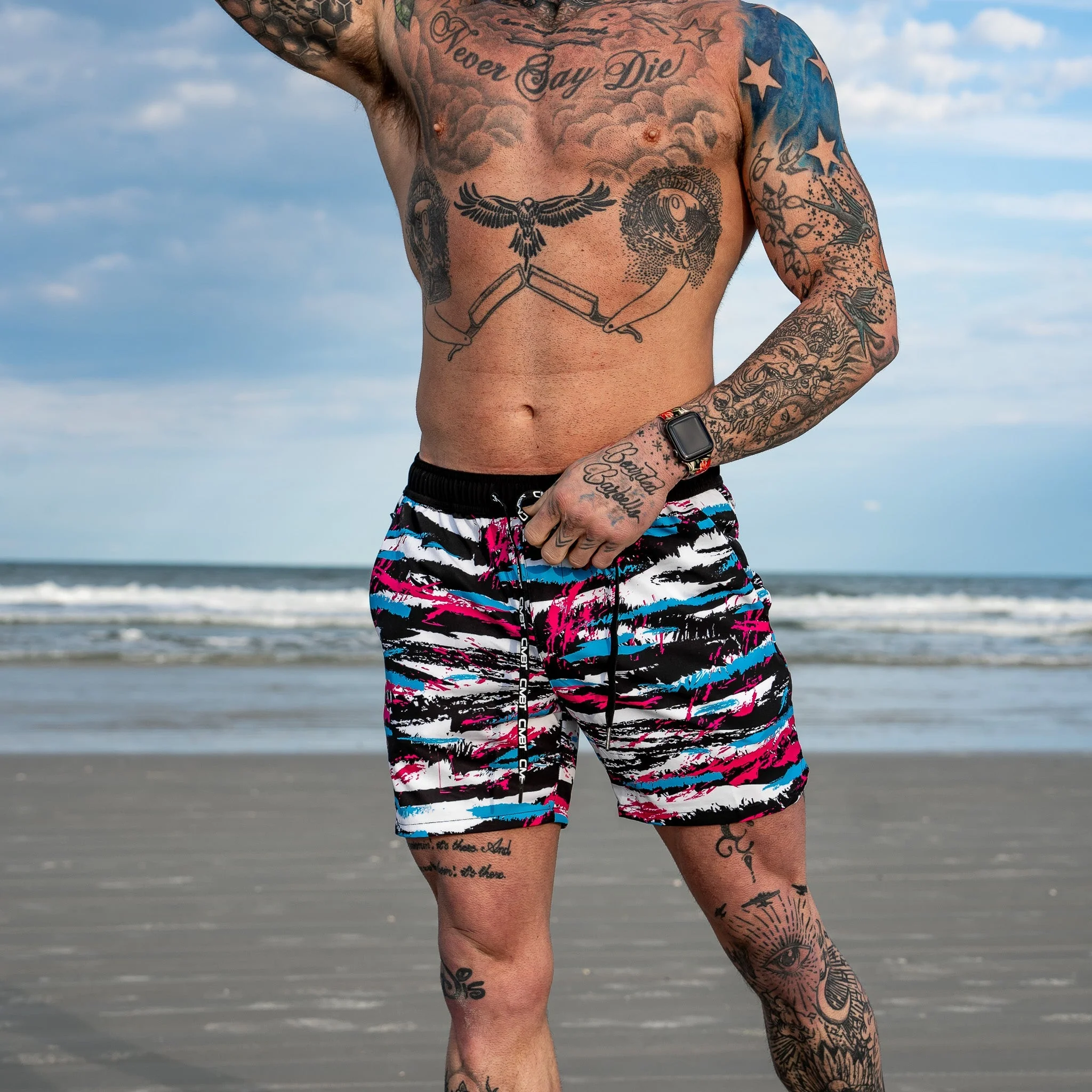 Men's Hybrid Athletic Shorts | 5.5" - Image 46