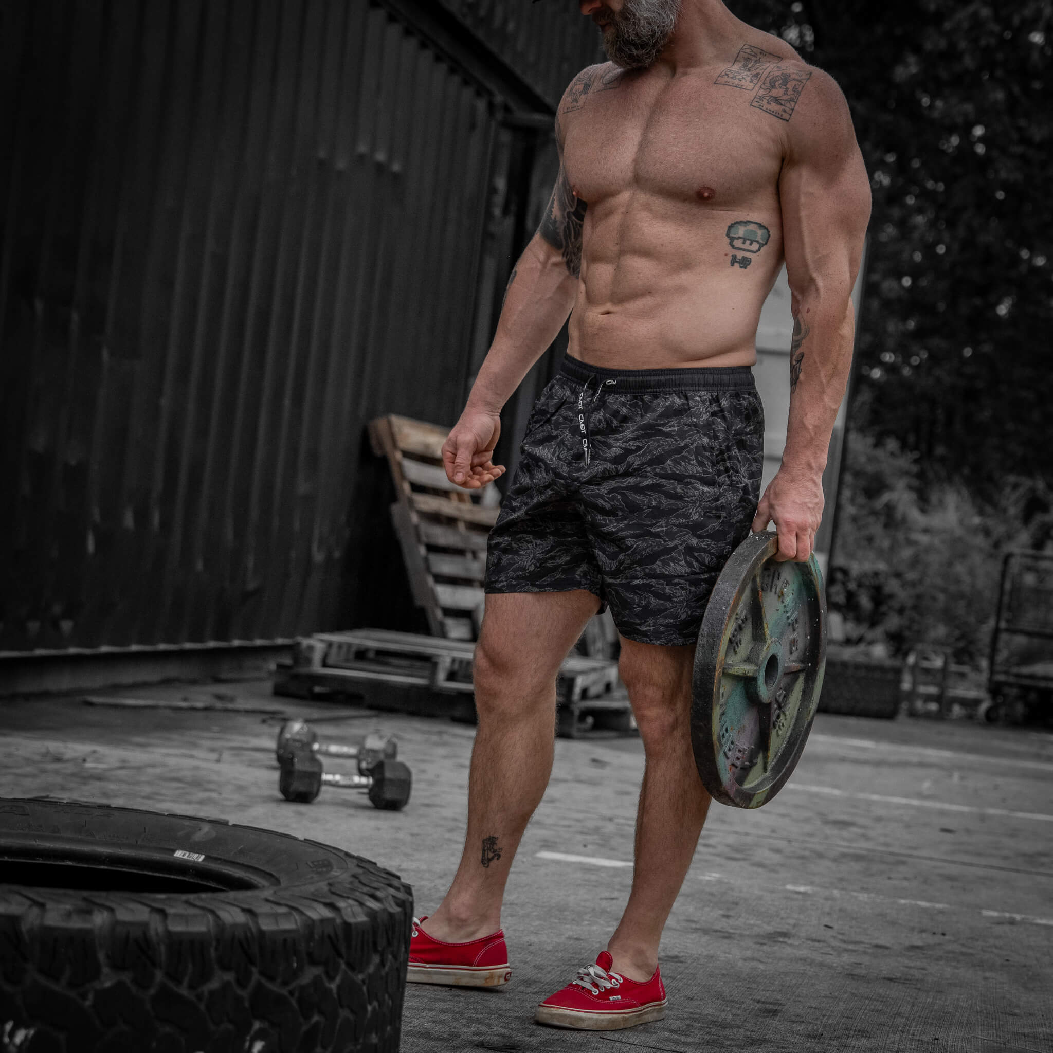 Men's Hybrid Athletic Shorts | 5.5" - Image 87