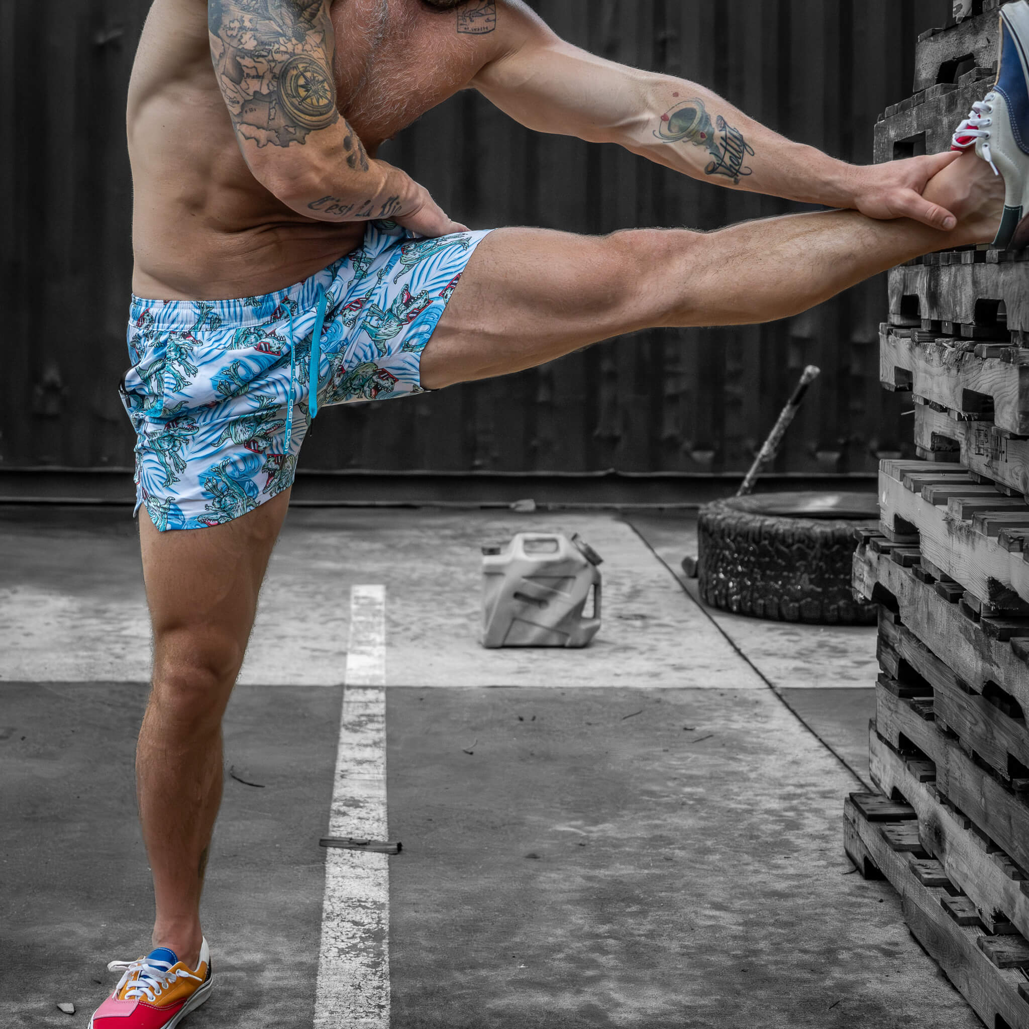 Men's Hybrid Athletic Shorts | 5.5" - Image 97