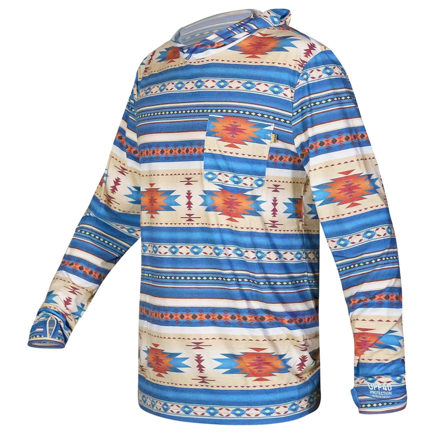 Men's Outdoors Long Sleeve Performance Hoodie - Image 8