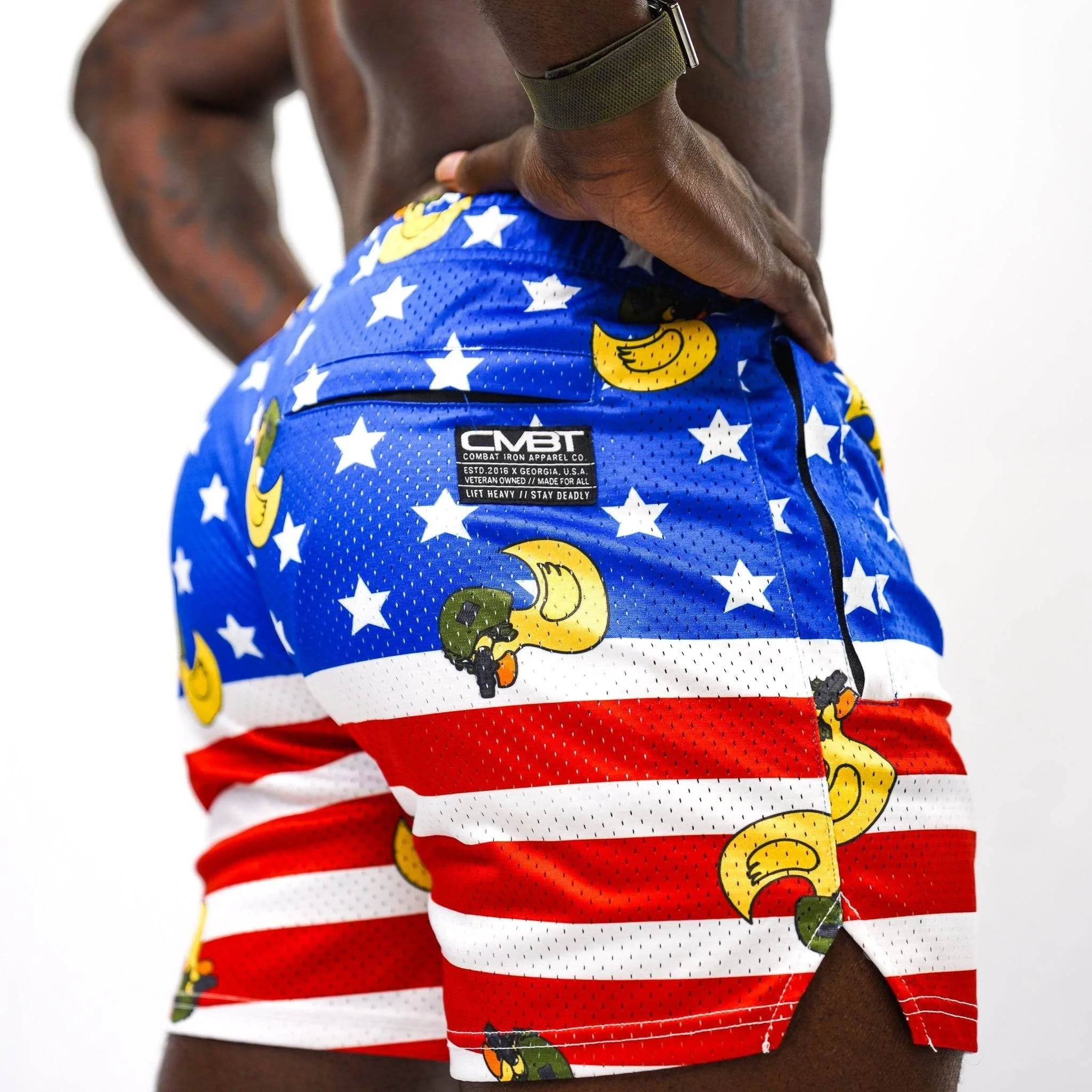 Mid Thigh Mesh Training / Lifestyle Shorts | 5" - Image 105