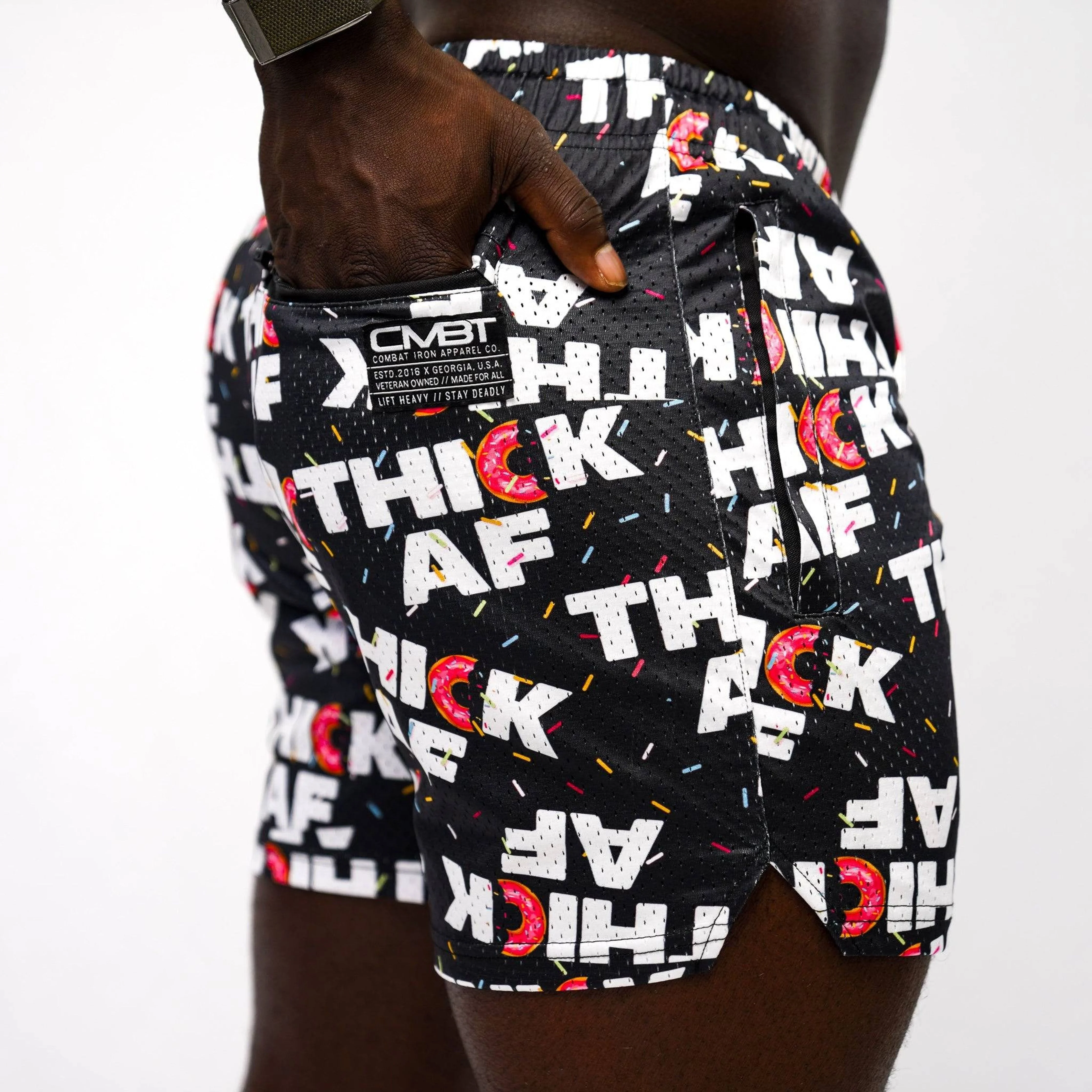 Mid Thigh Mesh Training / Lifestyle Shorts | 5" - Image 111