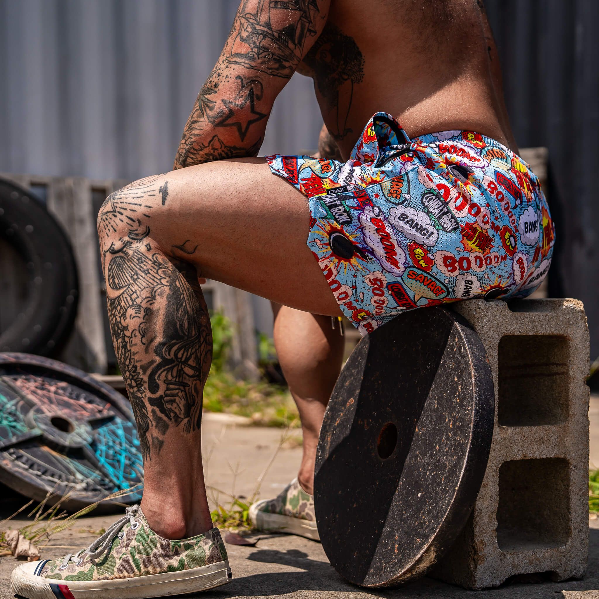 Mid Thigh Mesh Training / Lifestyle Shorts | 5" - Image 153