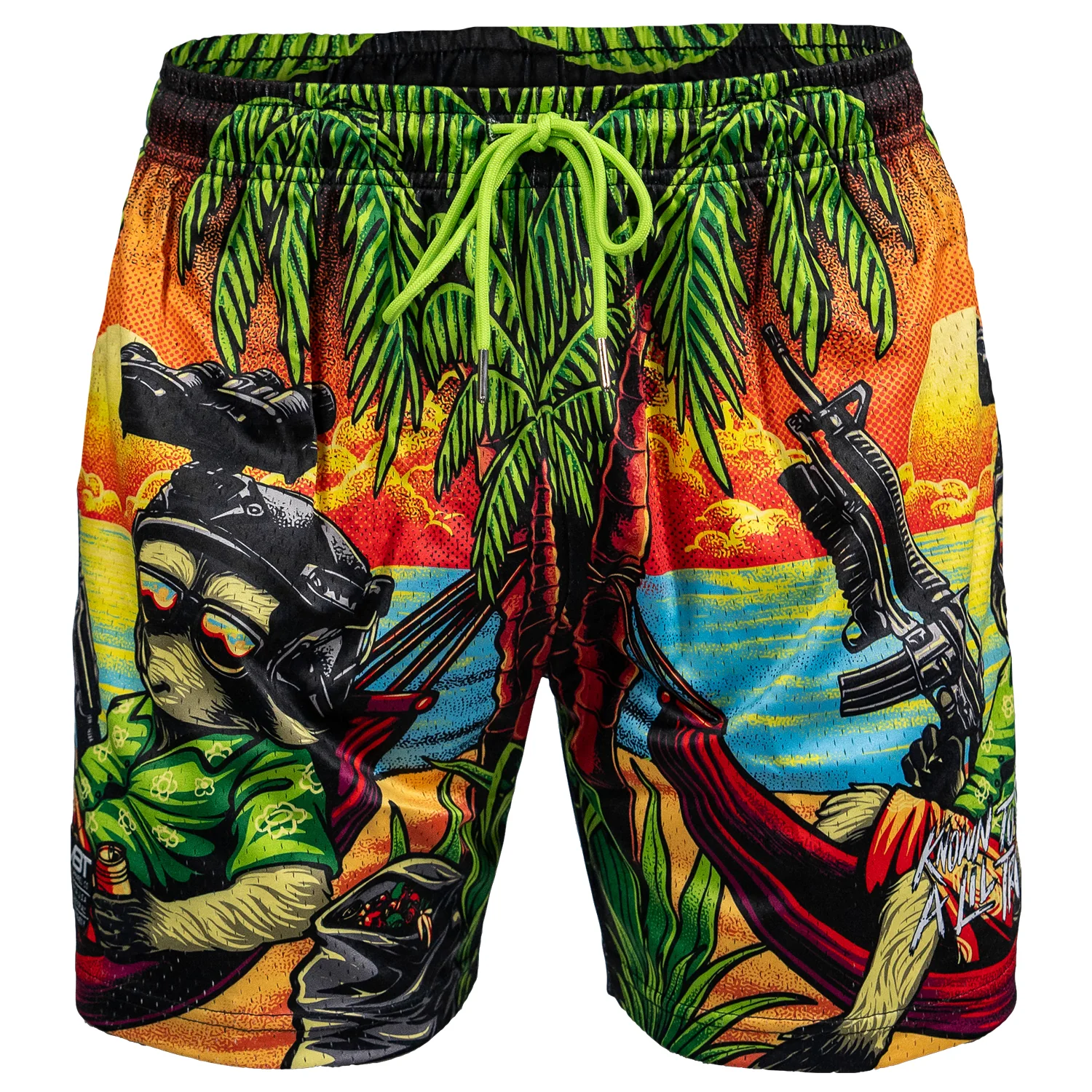 Mid Thigh Mesh Training / Lifestyle Shorts | 5" - Image 192
