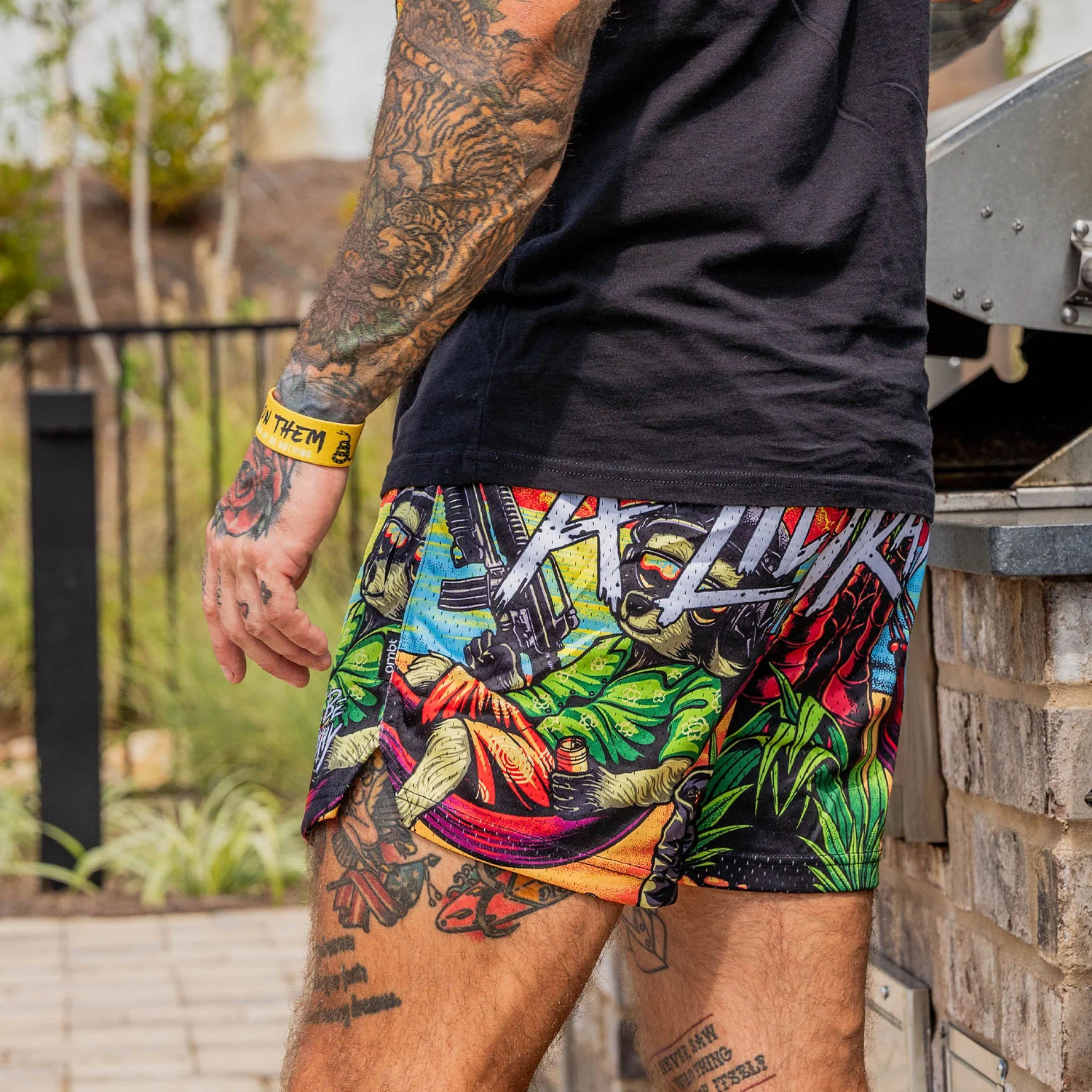 Mid Thigh Mesh Training / Lifestyle Shorts | 5" - Image 199