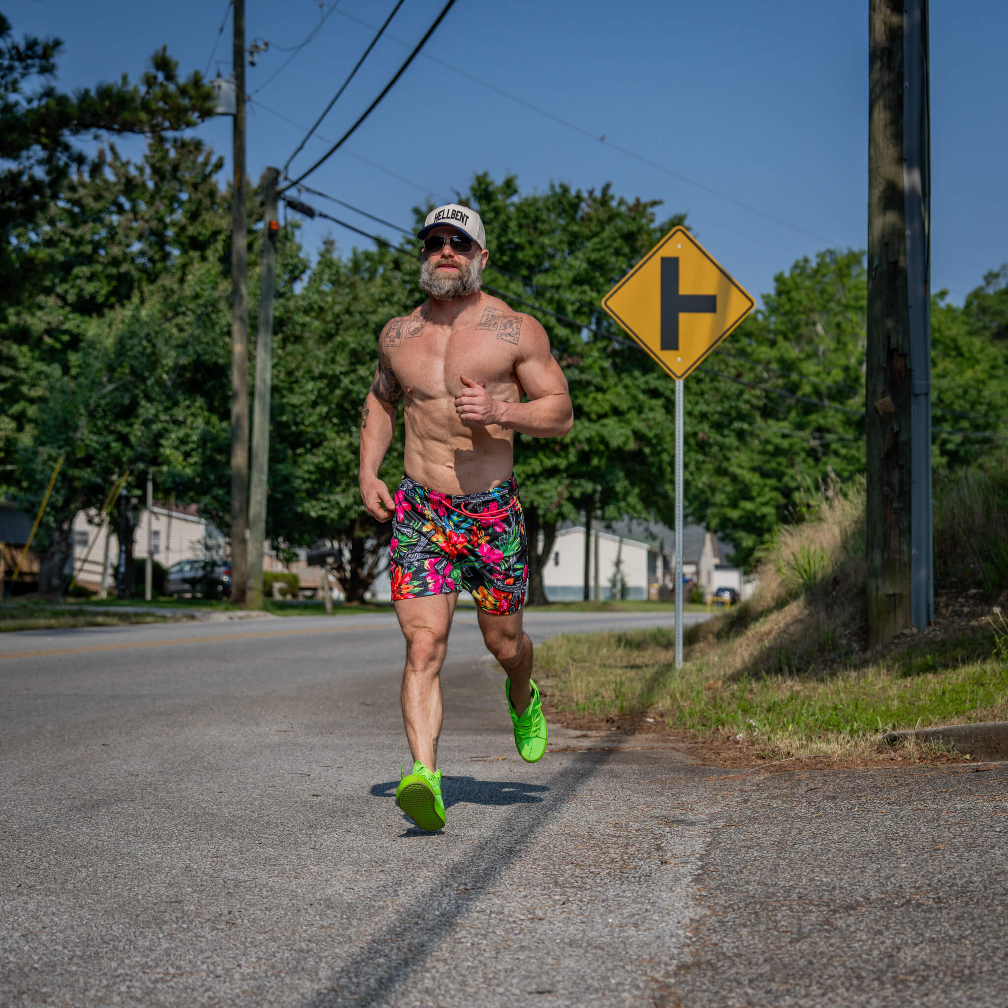 Mid Thigh Mesh Training / Lifestyle Shorts | 5" - Image 204