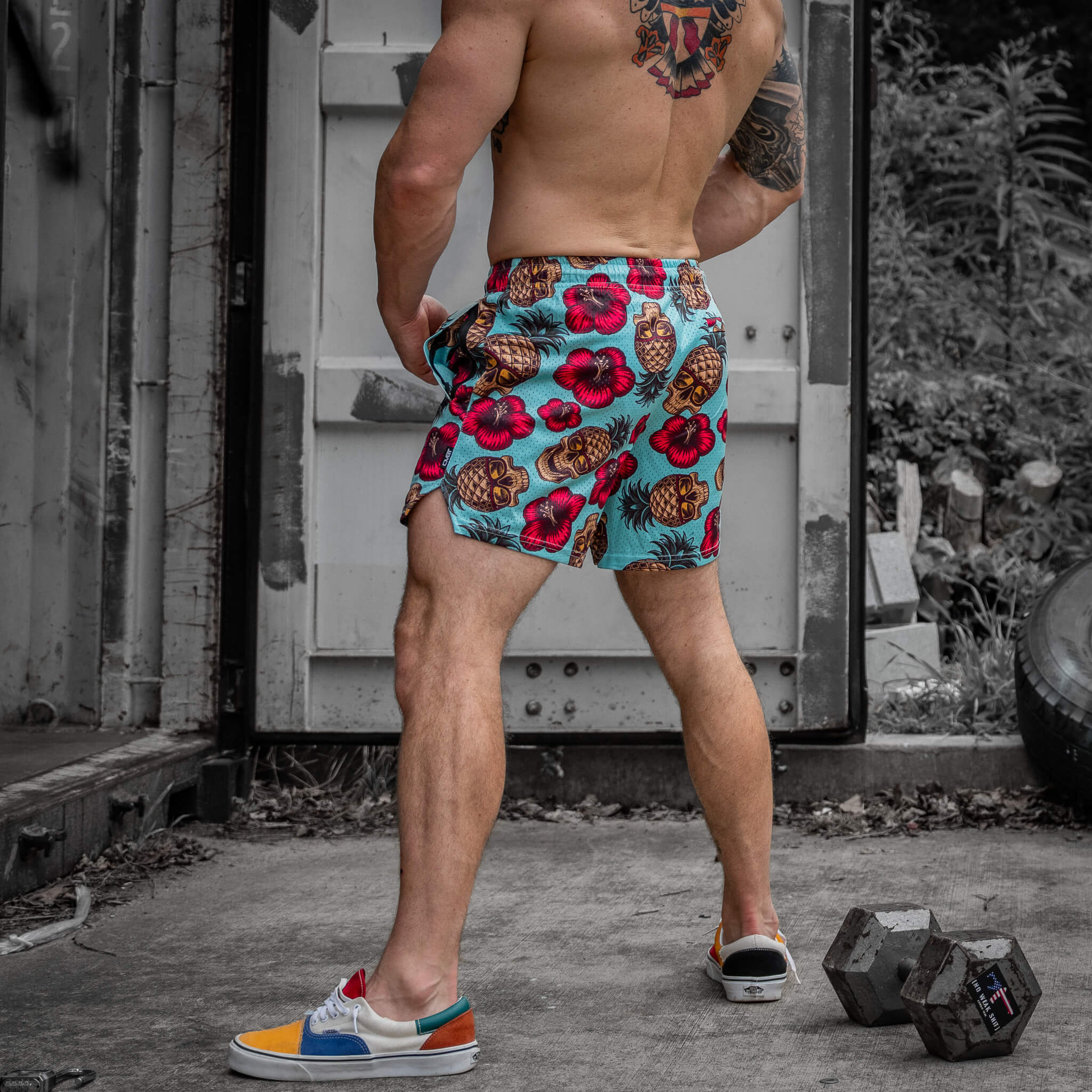 Mid Thigh Mesh Training / Lifestyle Shorts | 5" - Image 206