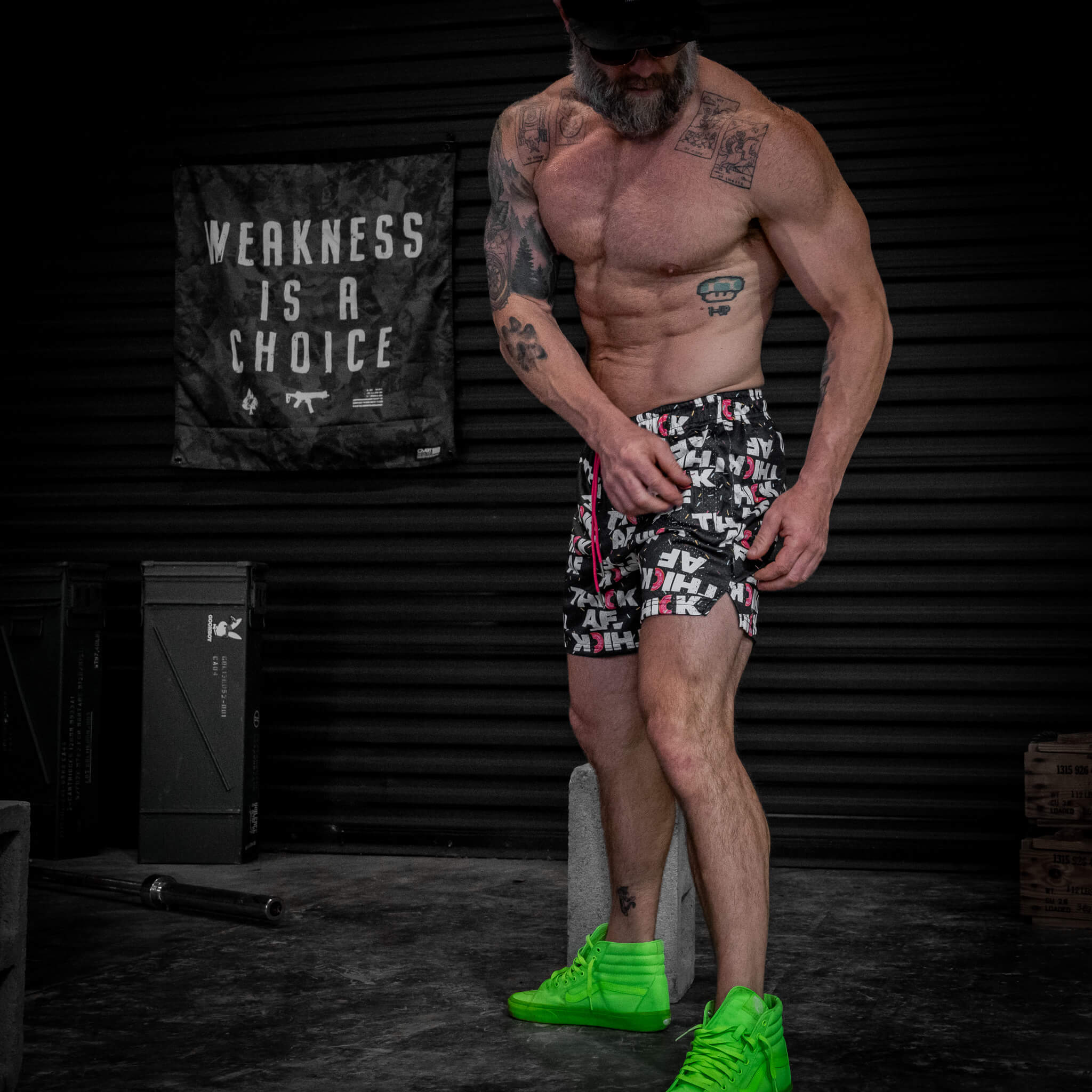 Mid Thigh Mesh Training / Lifestyle Shorts | 5" - Image 211
