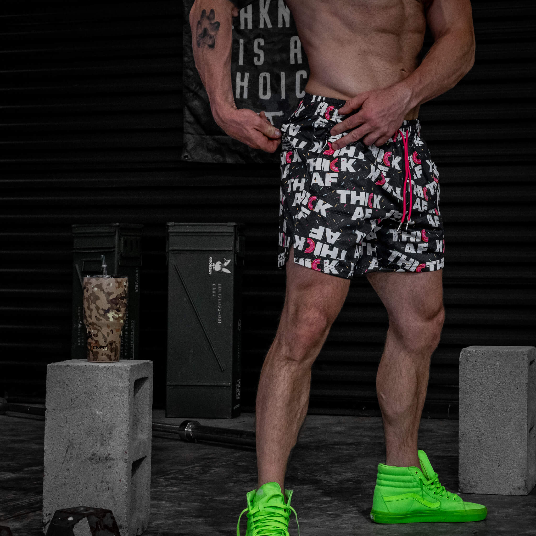 Mid Thigh Mesh Training / Lifestyle Shorts | 5" - Image 212