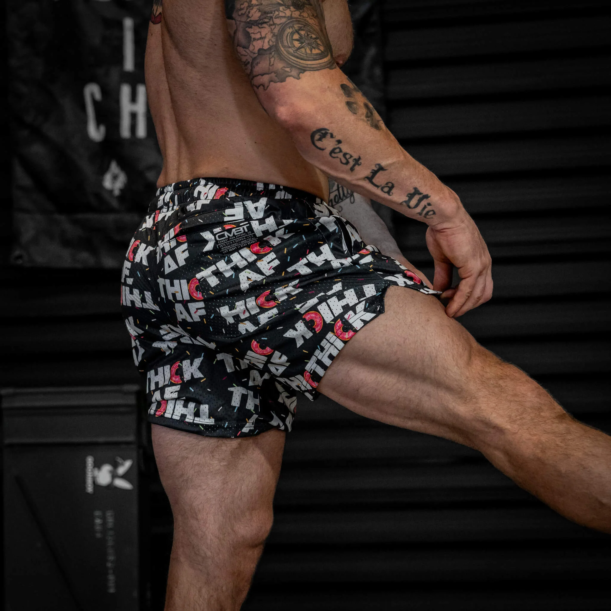 Mid Thigh Mesh Training / Lifestyle Shorts | 5" - Image 215