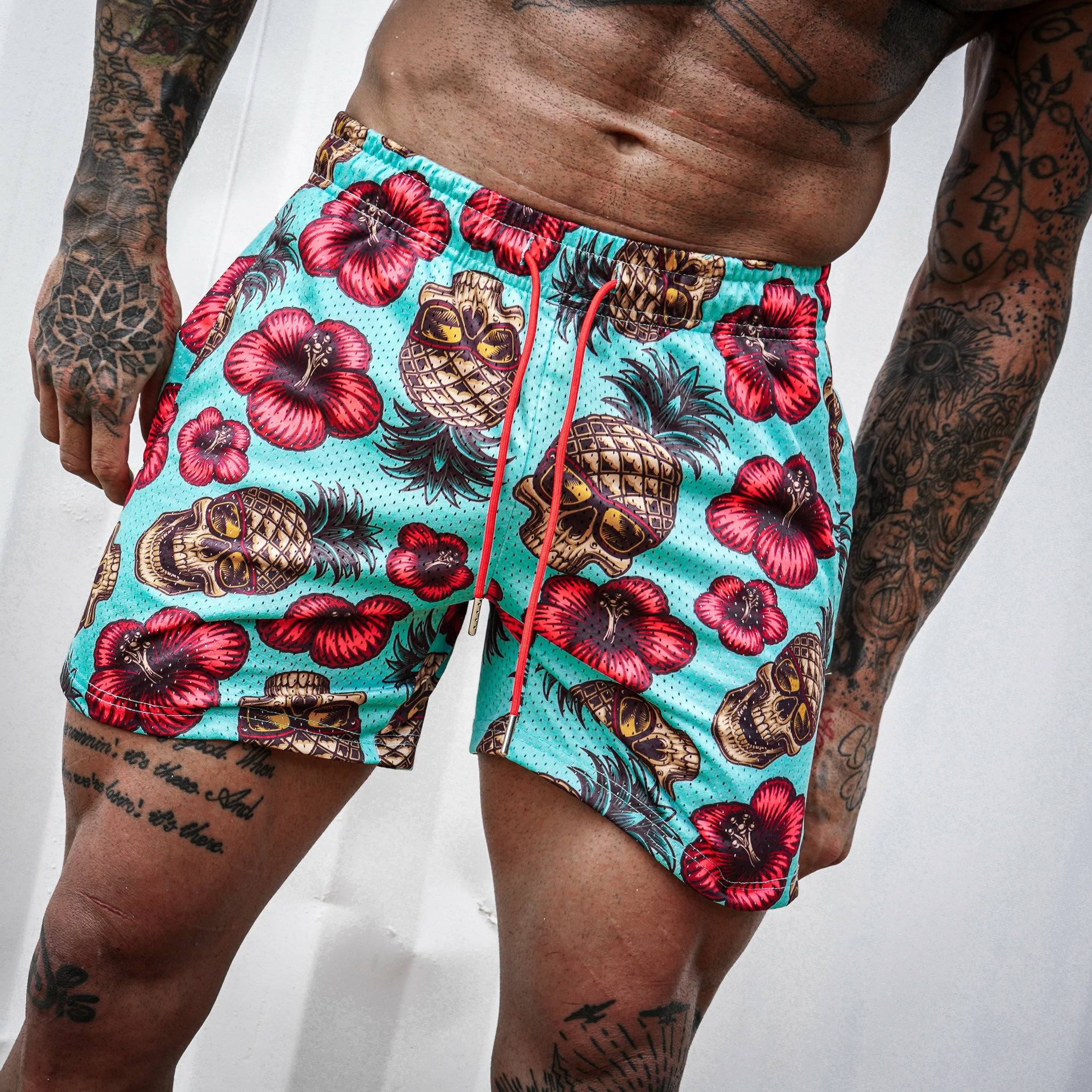 Mid Thigh Mesh Training / Lifestyle Shorts | 5" - Image 3
