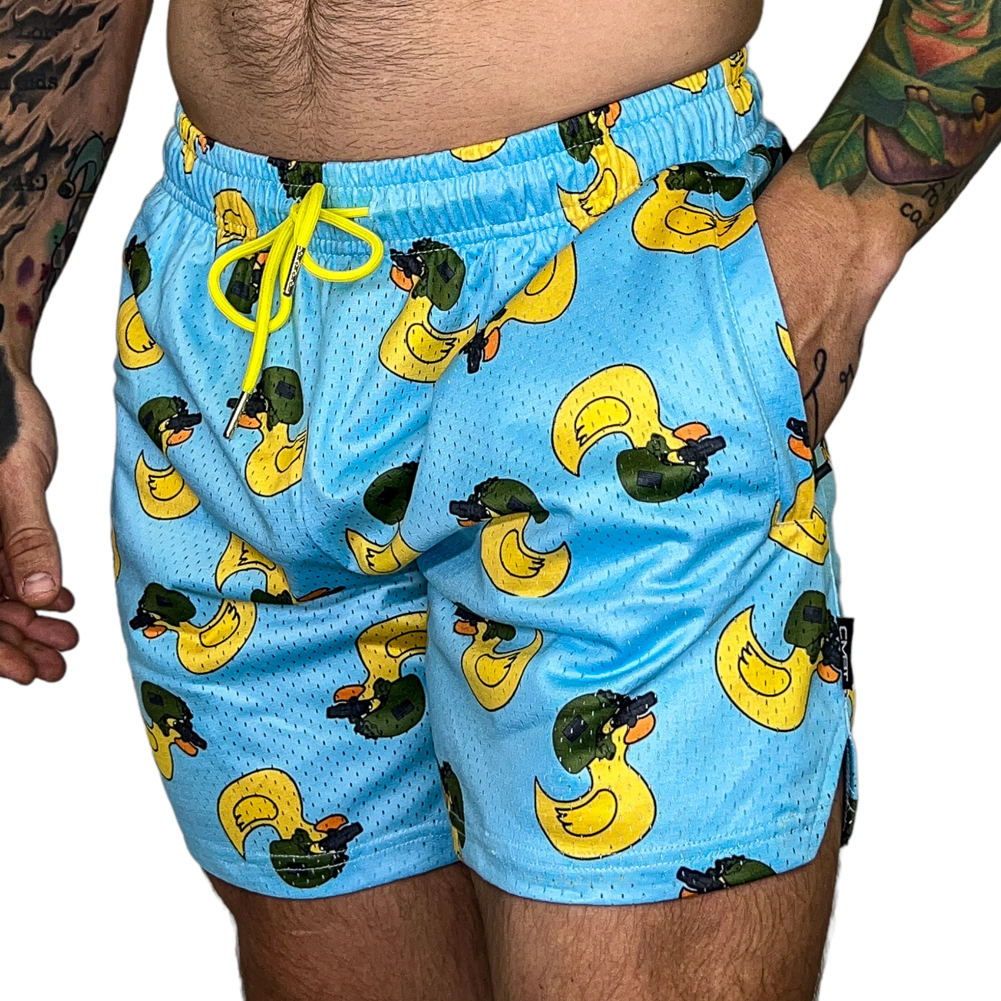 Mid Thigh Mesh Training / Lifestyle Shorts | 5" - Image 73