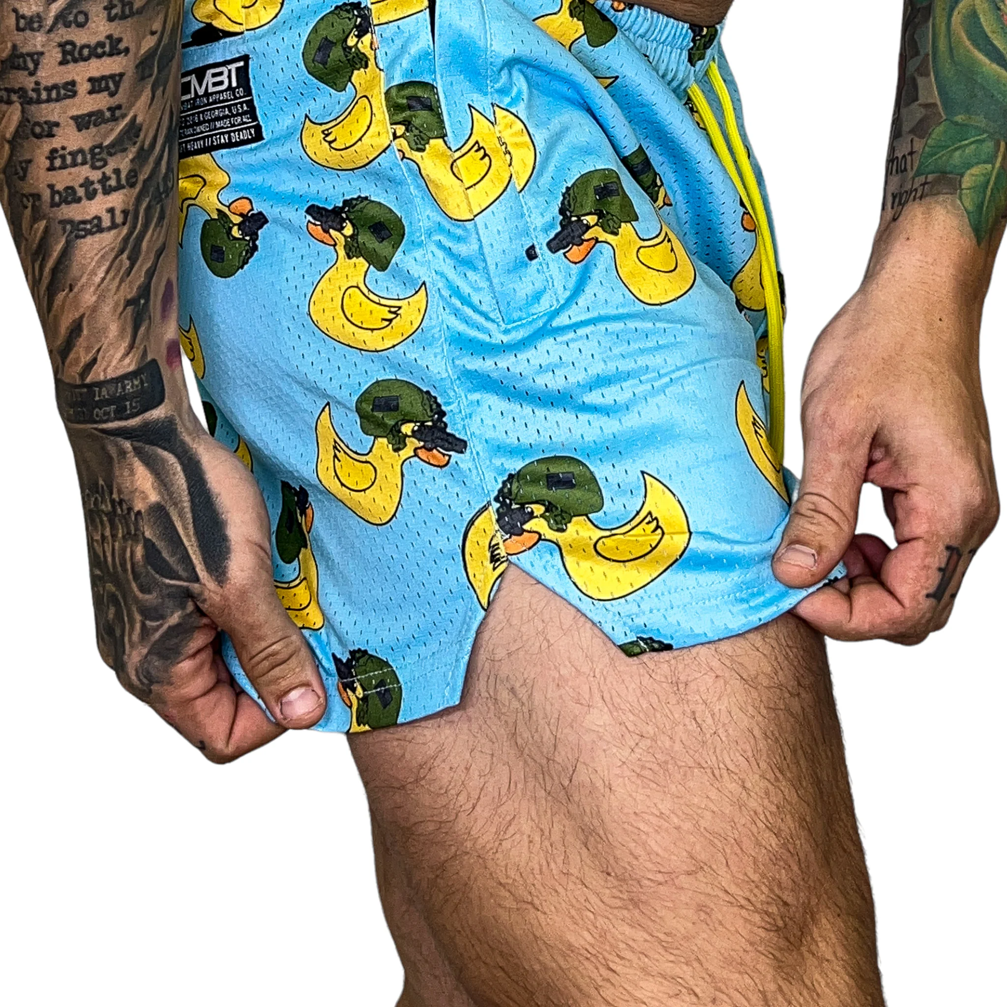 Mid Thigh Mesh Training / Lifestyle Shorts | 5" - Image 76