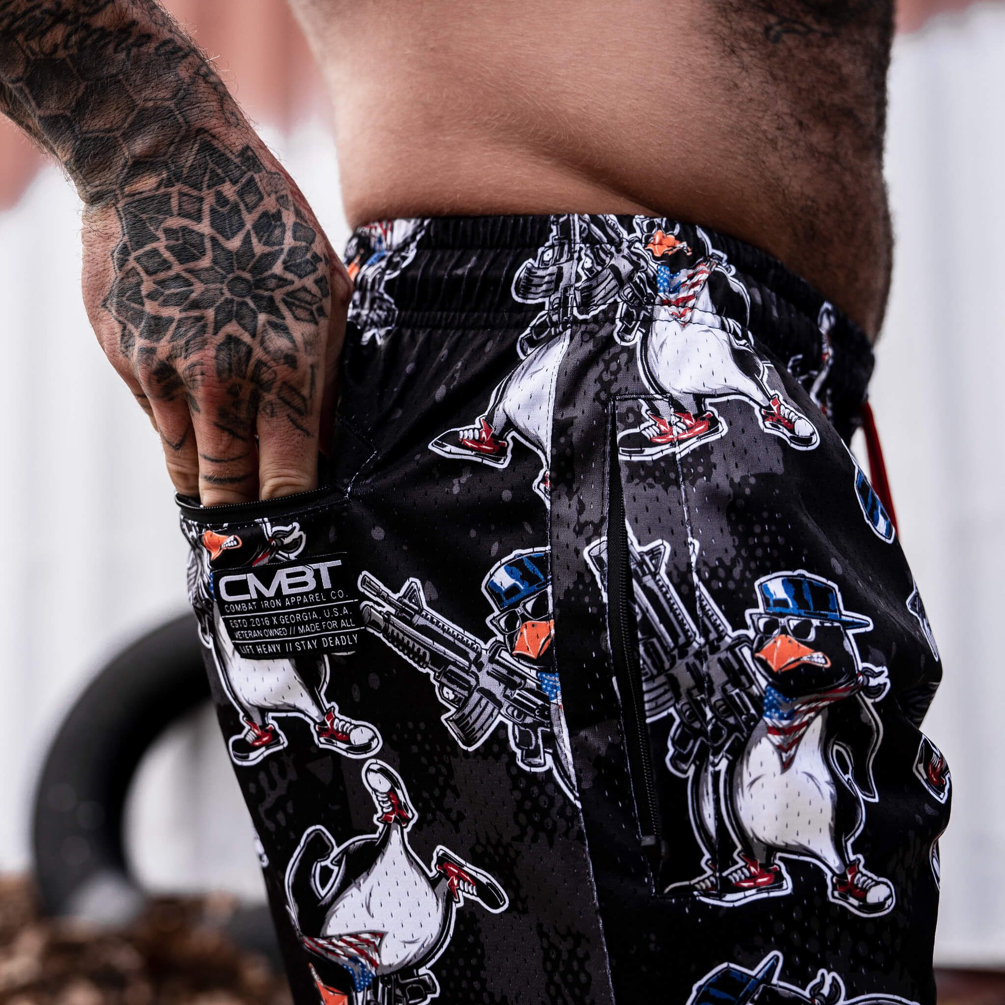 Mid Thigh Mesh Training / Lifestyle Shorts | 5" - Image 83