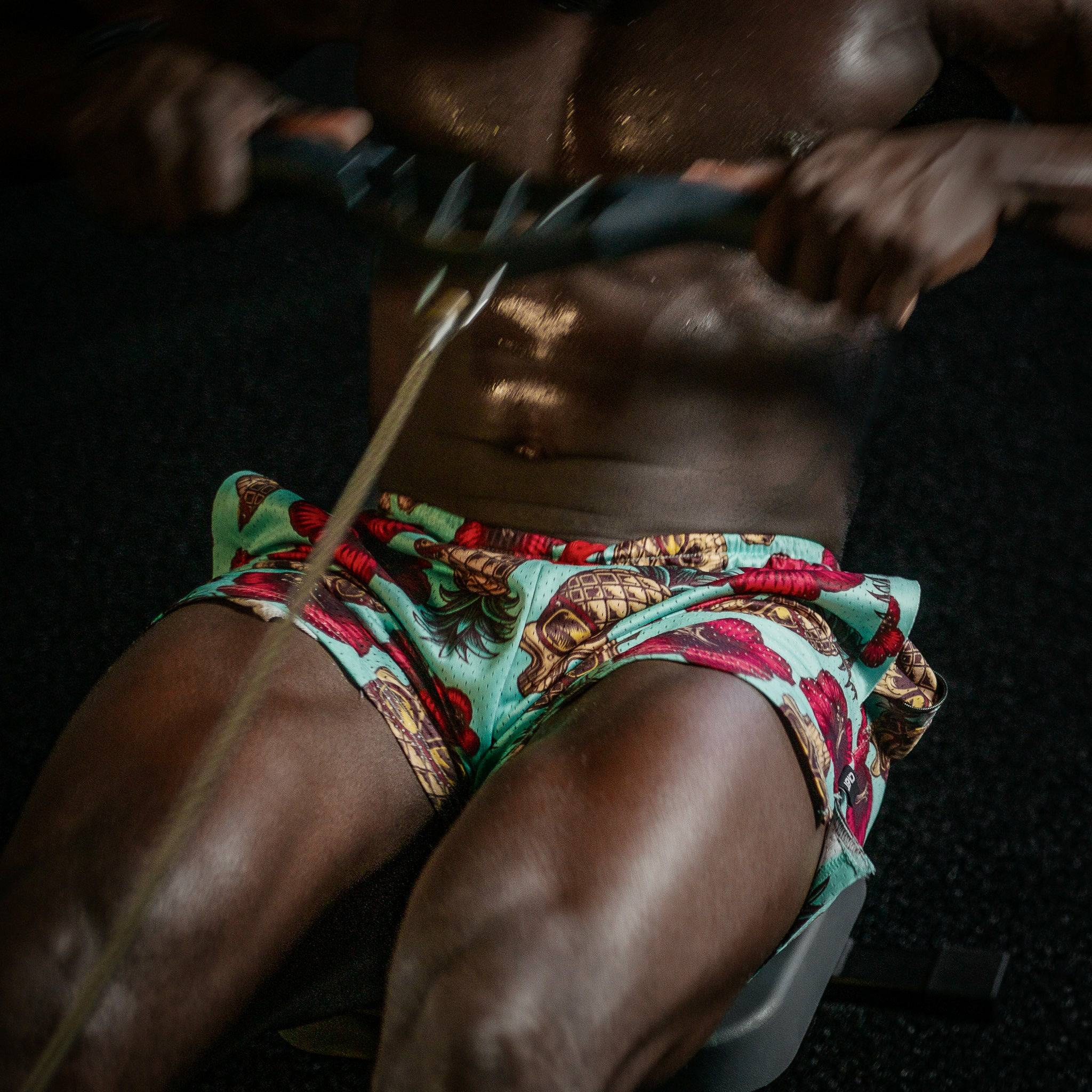 Mid Thigh Mesh Training / Lifestyle Shorts | 5" - Image 9