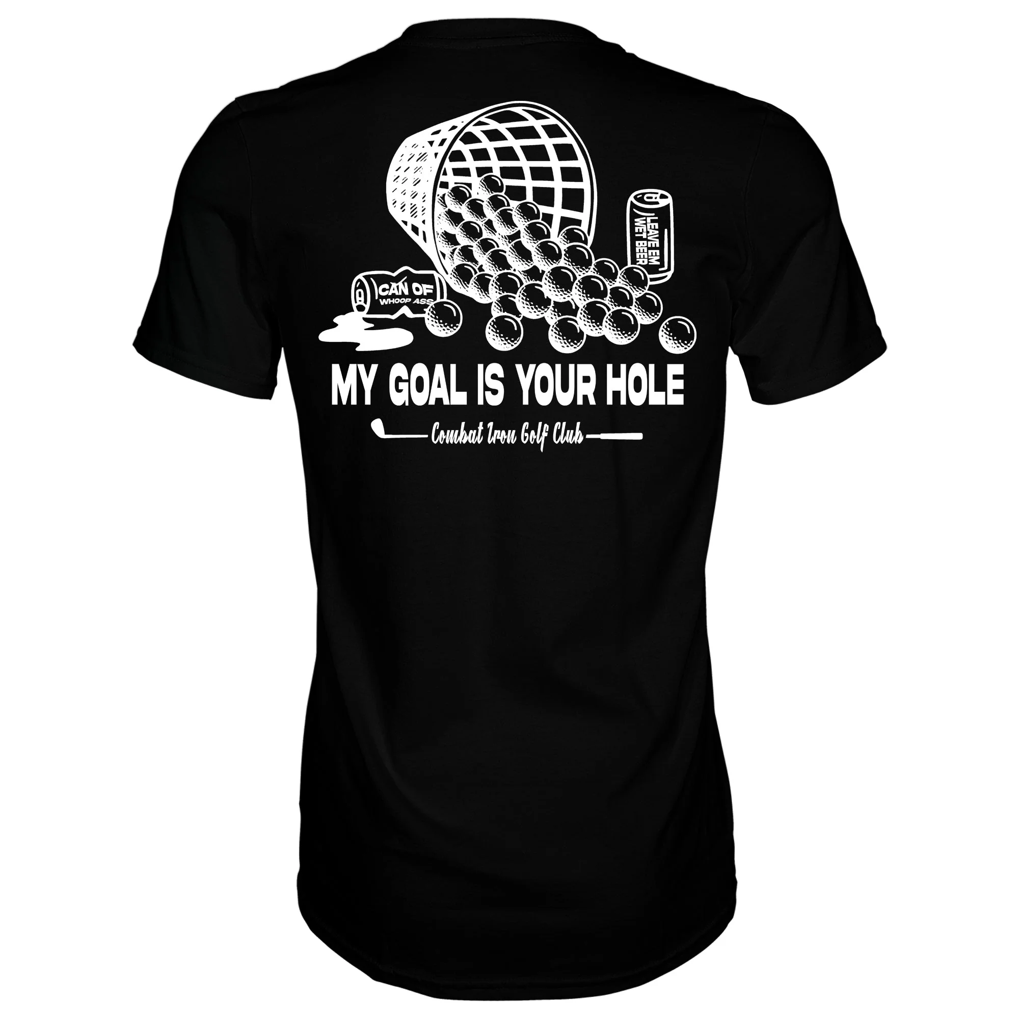 My Goal Is Your Hole Golf Club Men's T-Shirt - Image 11