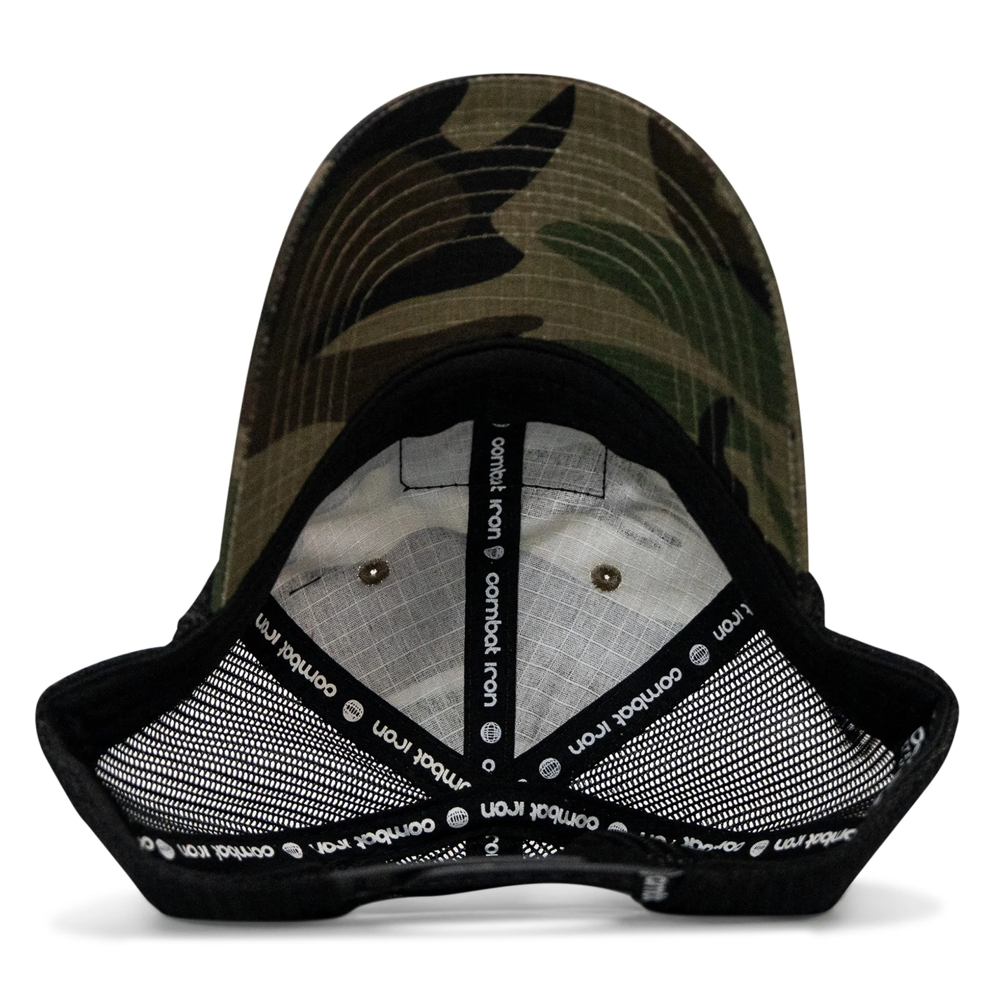 No Hesitation. Live Dangerous Patch Tactical Ripstop Mesh Snapback Hat - Image 37