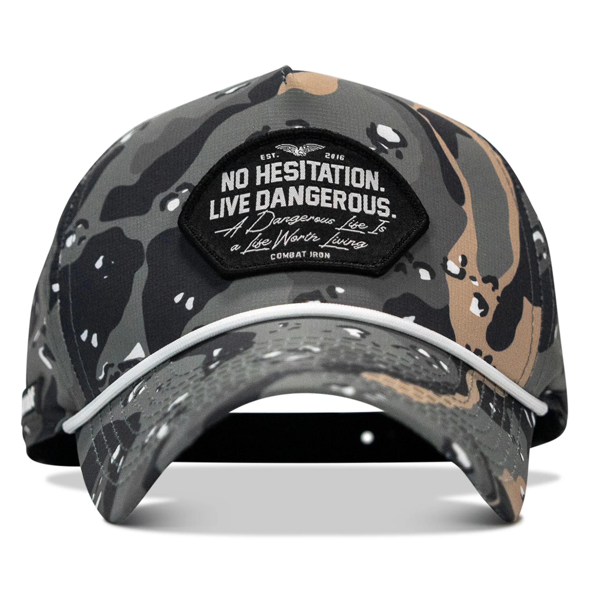 No Hesitation. Live Dangerous Patch Weekender Snapback - Image 21