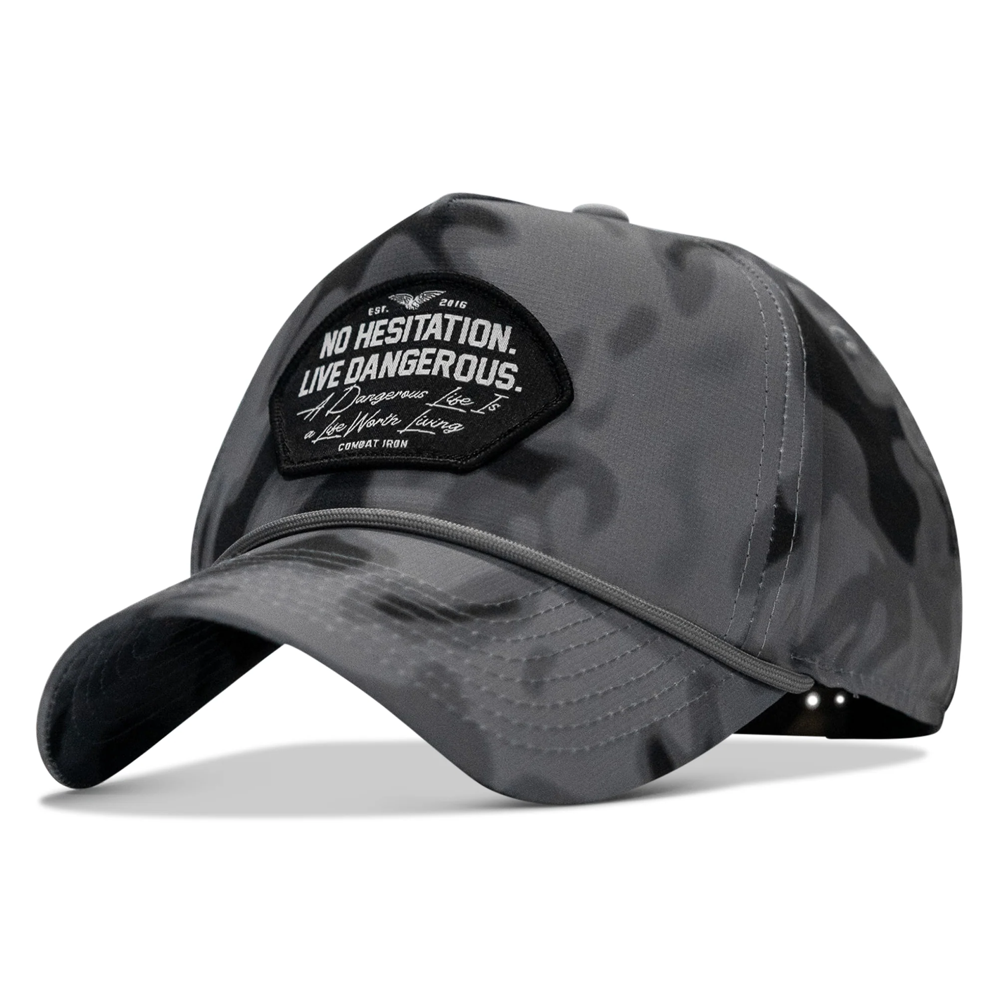 No Hesitation. Live Dangerous Patch Weekender Snapback - Image 32