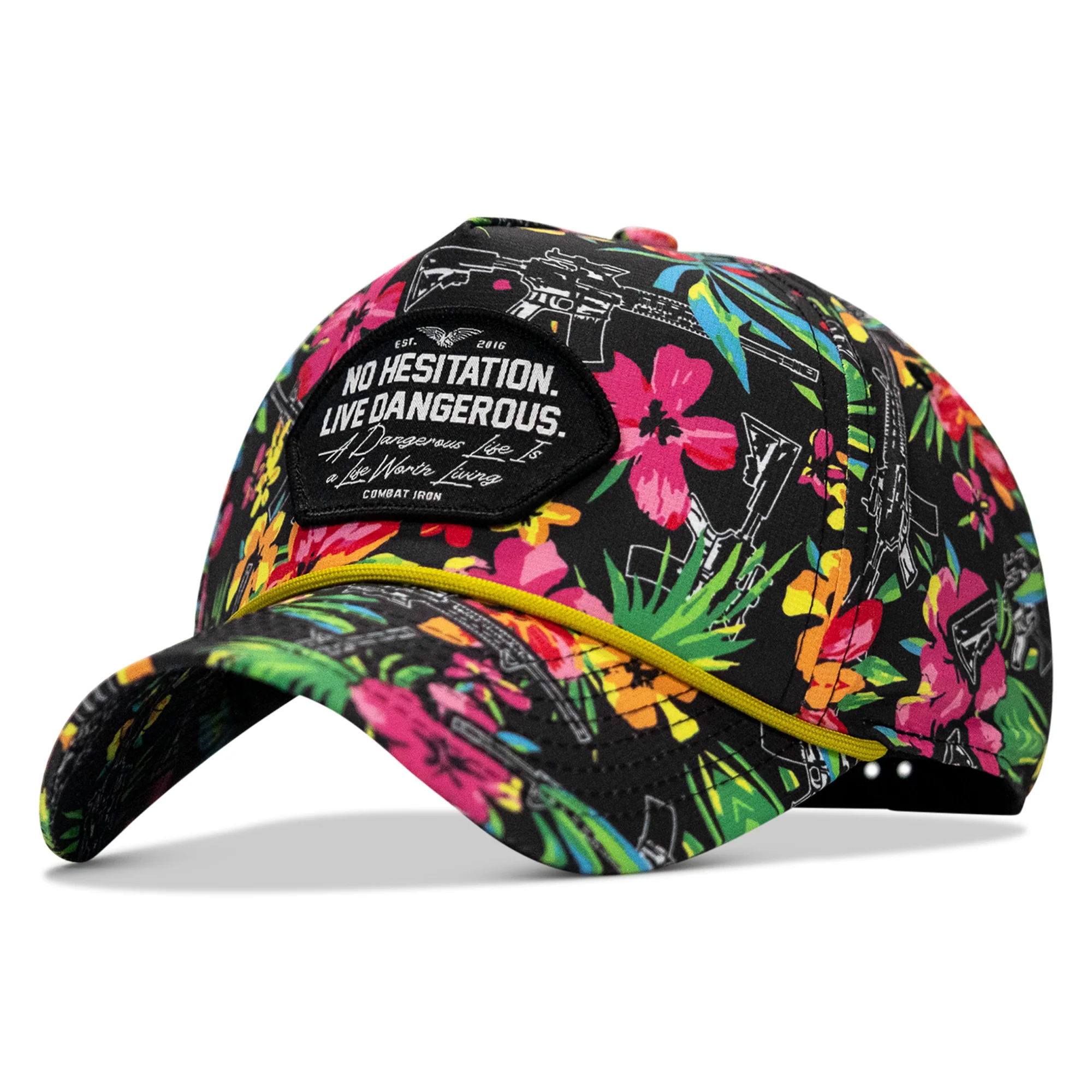 No Hesitation. Live Dangerous Patch Weekender Snapback - Image 37