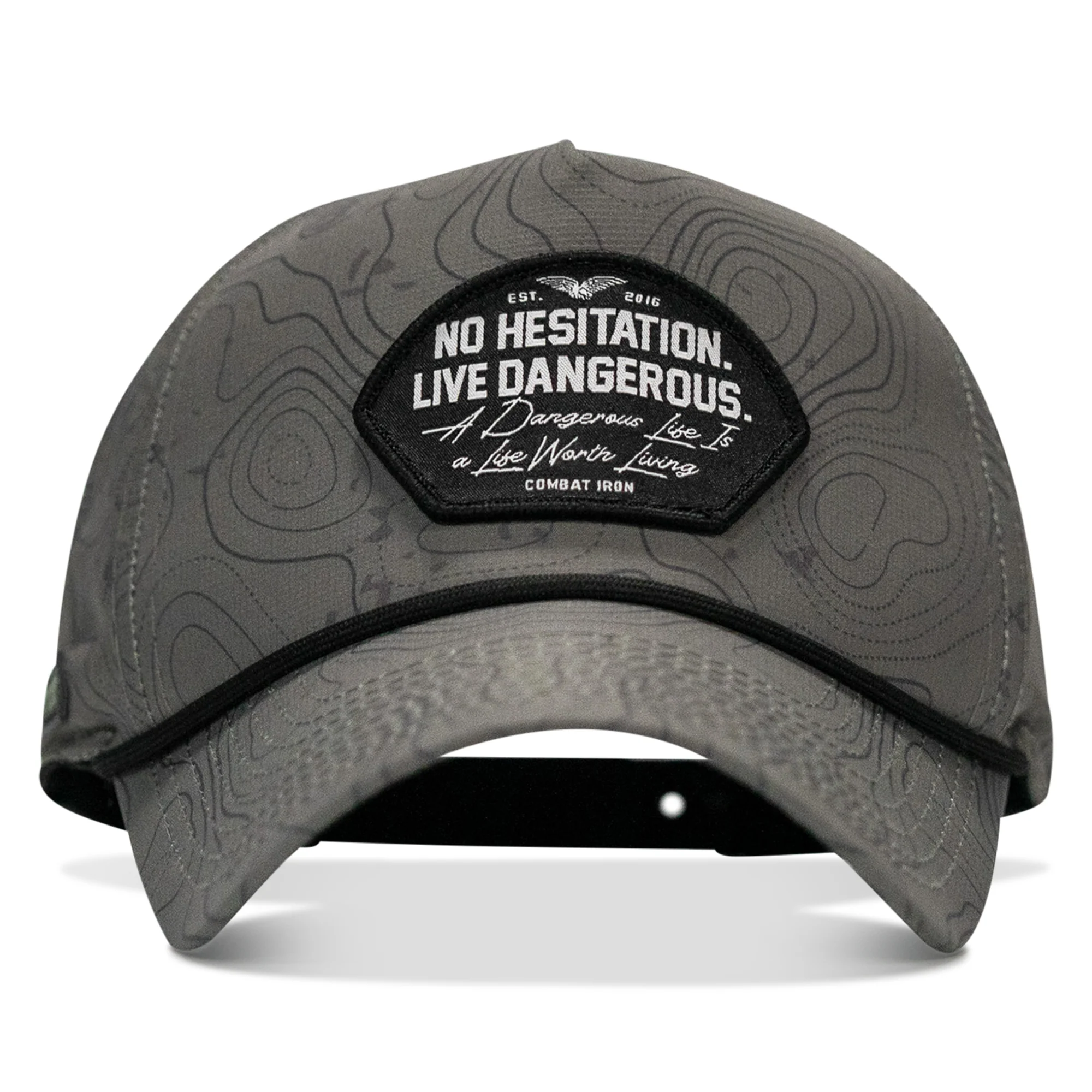 No Hesitation. Live Dangerous Patch Weekender Snapback - Image 7