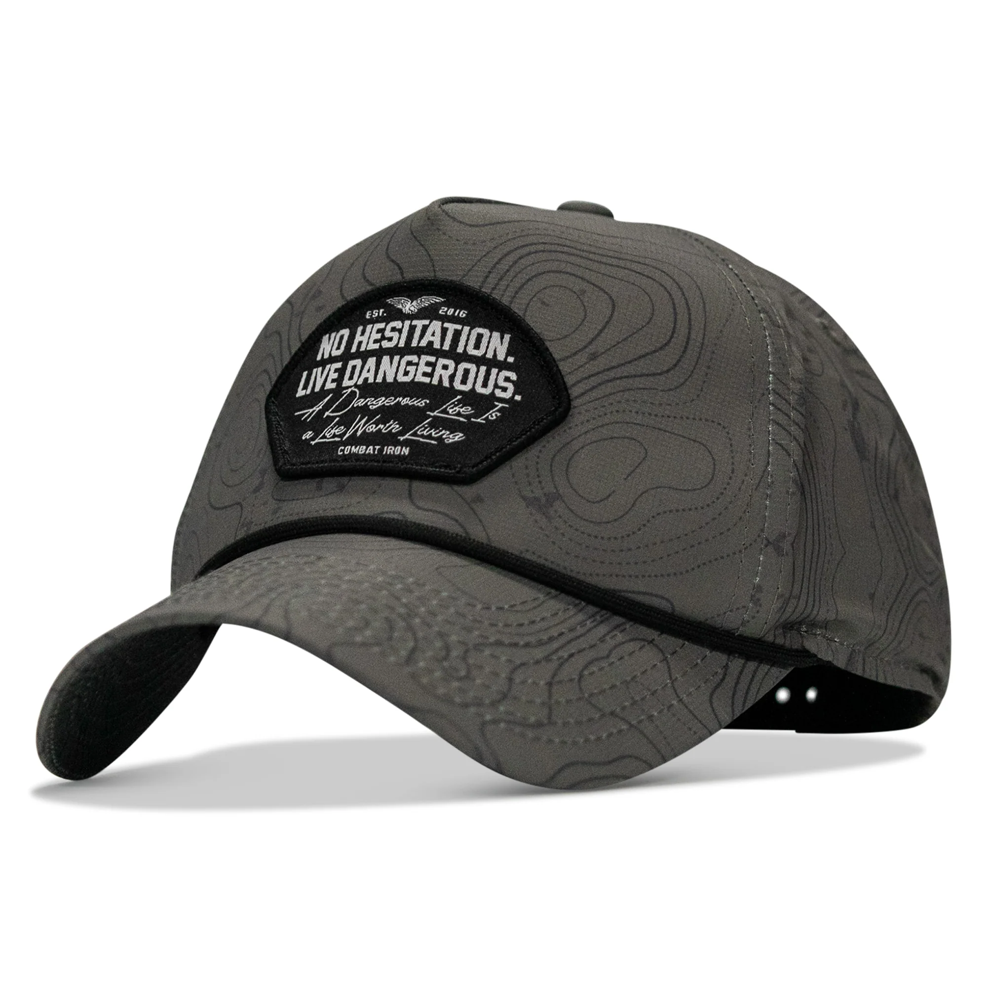 No Hesitation. Live Dangerous Patch Weekender Snapback - Image 8