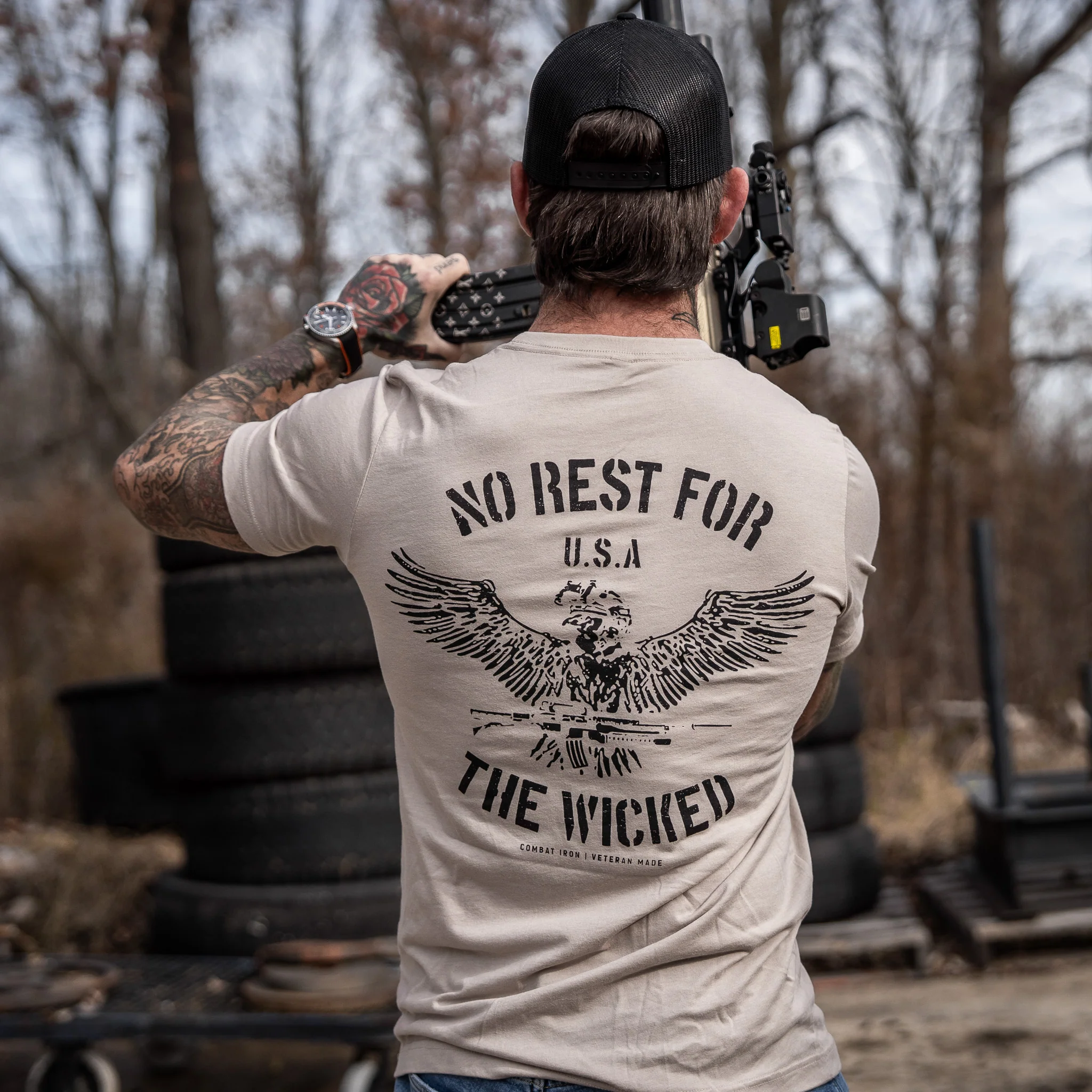 No Rest For The Wicked Men's T-Shirt - Image 5