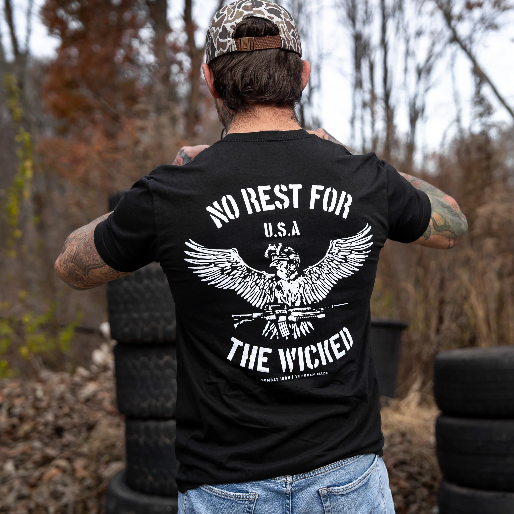 No Rest For The Wicked Men's T-Shirt - Image 8