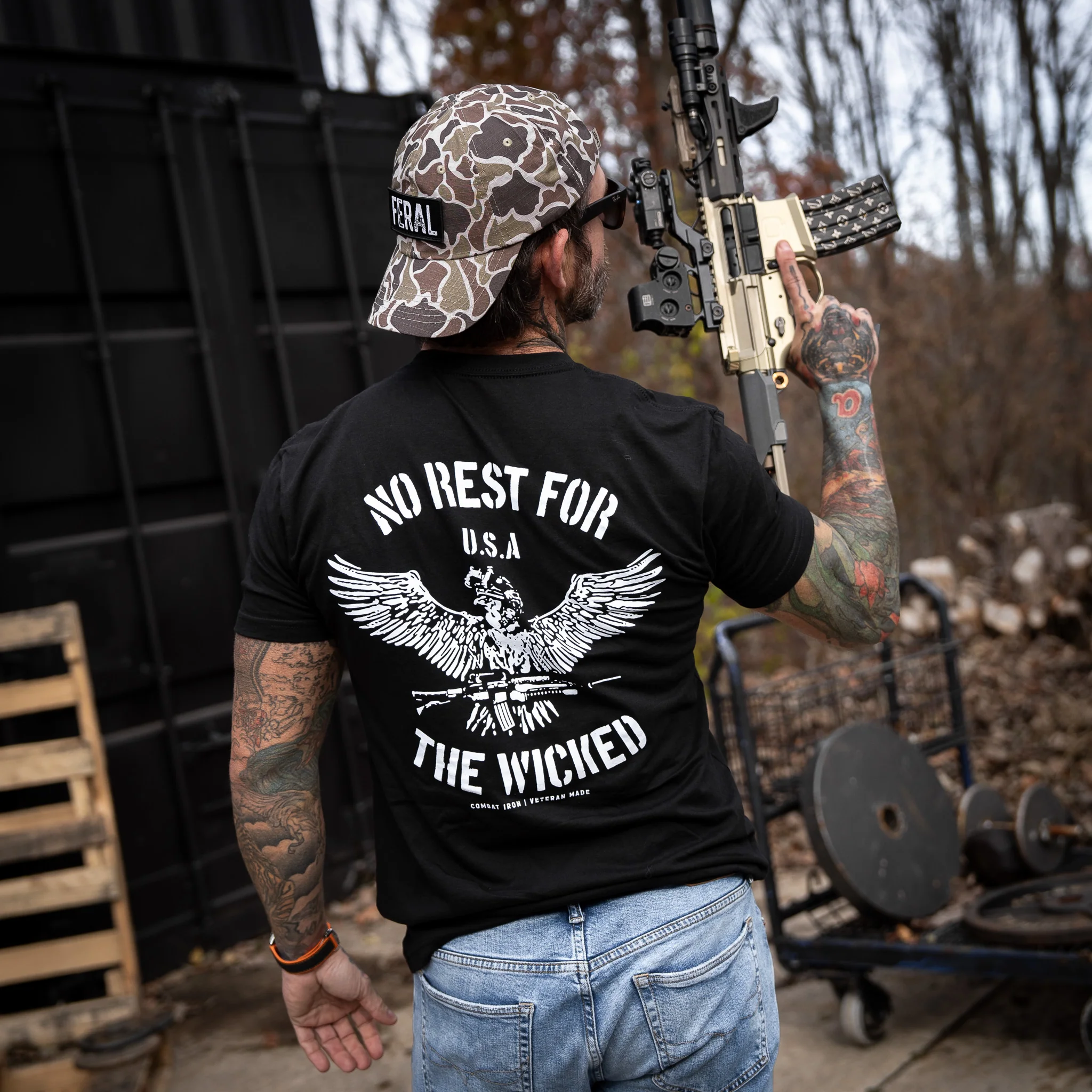 No Rest For The Wicked Men's T-Shirt - Image 9