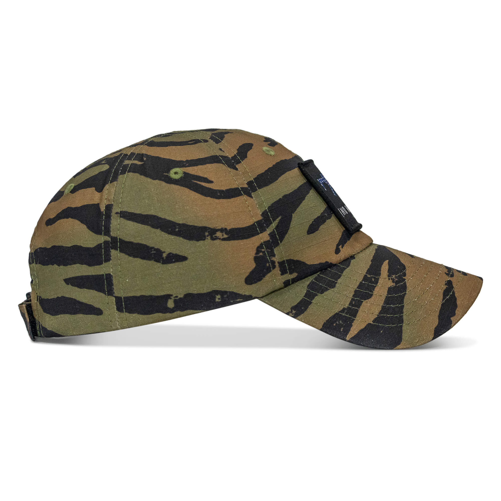 No Weak Shit American Flag Rifle Patch Tactical Ripstop Mesh Snapback Hat - Image 15