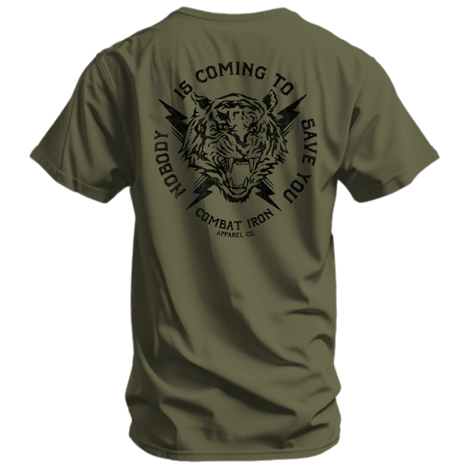 Nobody Is Coming To Save You Men's T-Shirt - Image 12