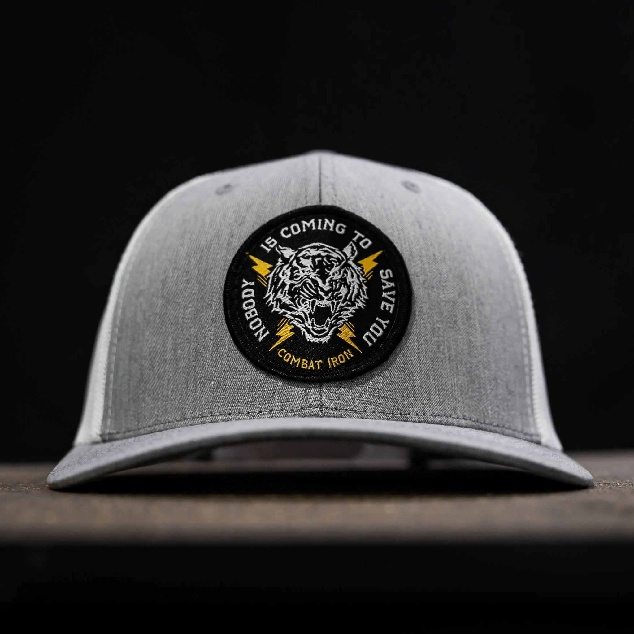 Nobody Is Coming To Save You Patch Snapback Hat - Image 11