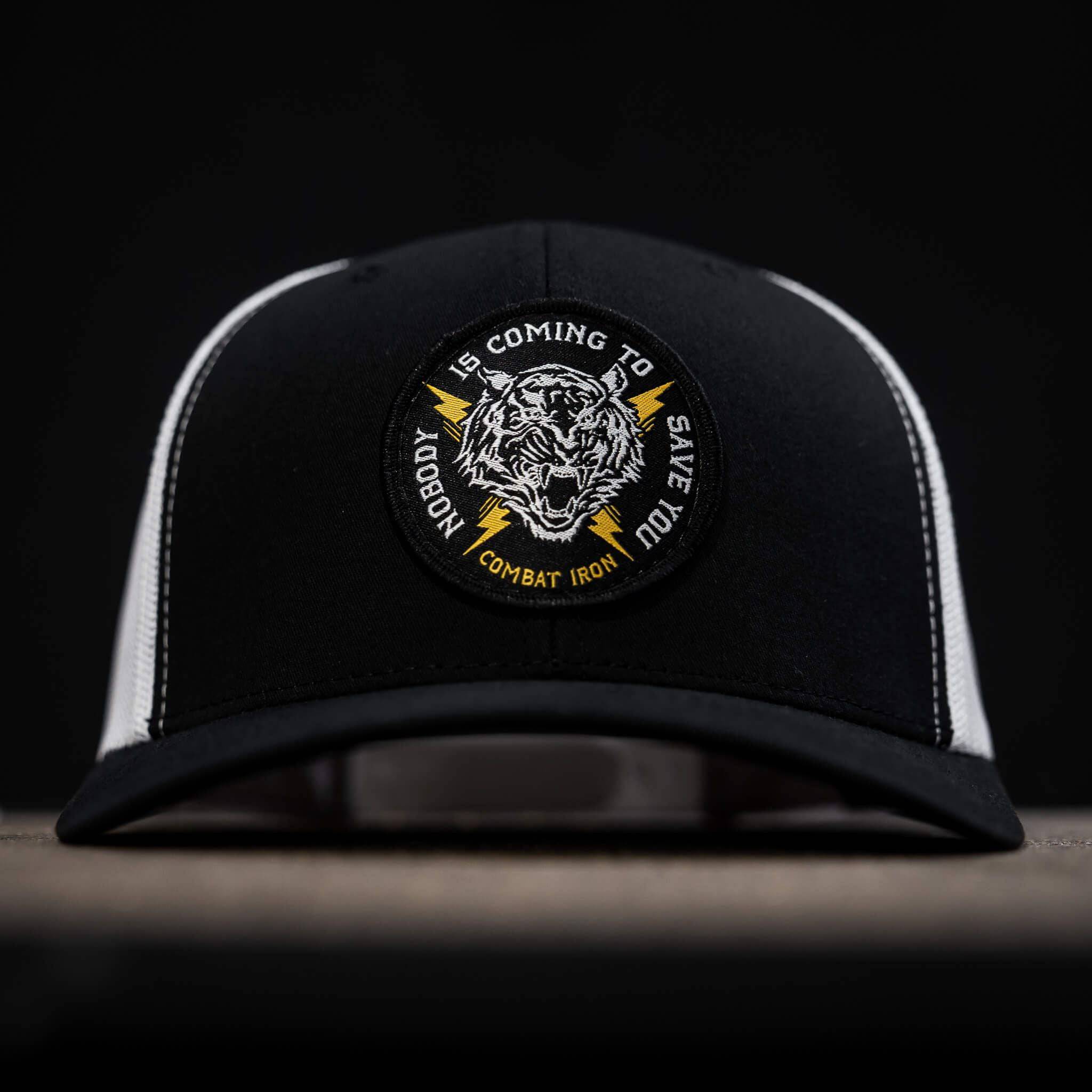Nobody Is Coming To Save You Patch Snapback Hat - Image 12