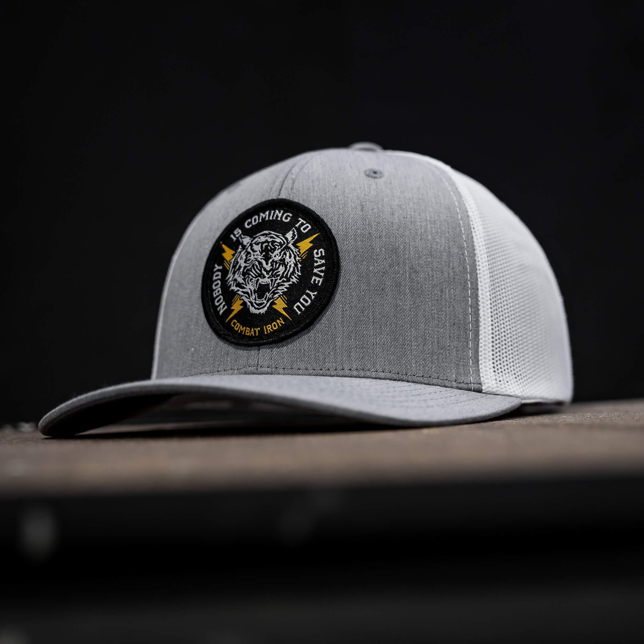 Nobody Is Coming To Save You Patch Snapback Hat - Image 13