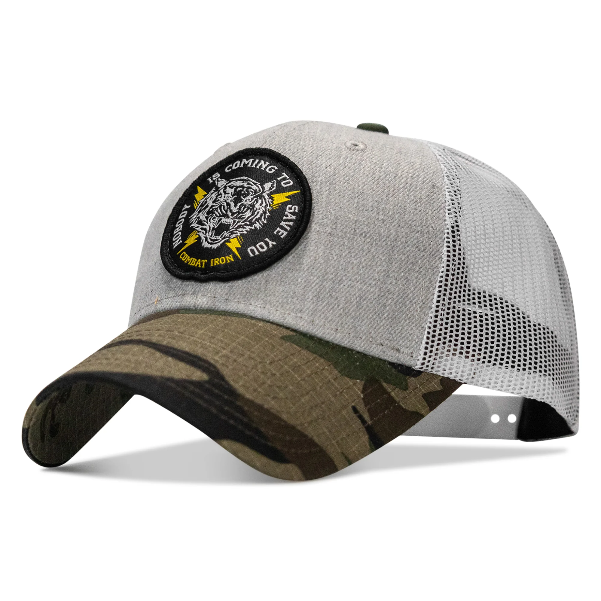 Nobody Is Coming To Save You Patch Snapback Hat - Image 22