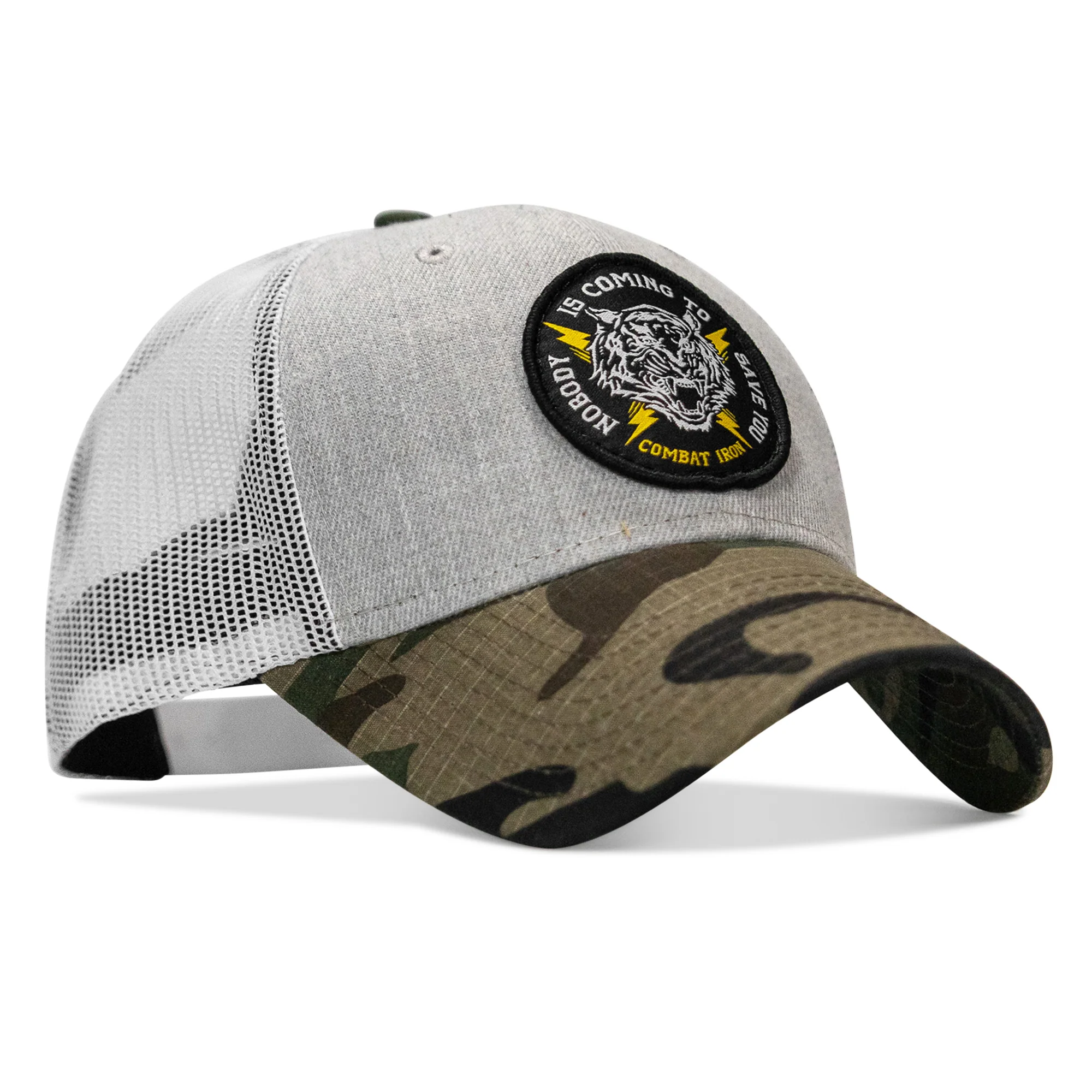 Nobody Is Coming To Save You Patch Snapback Hat - Image 23