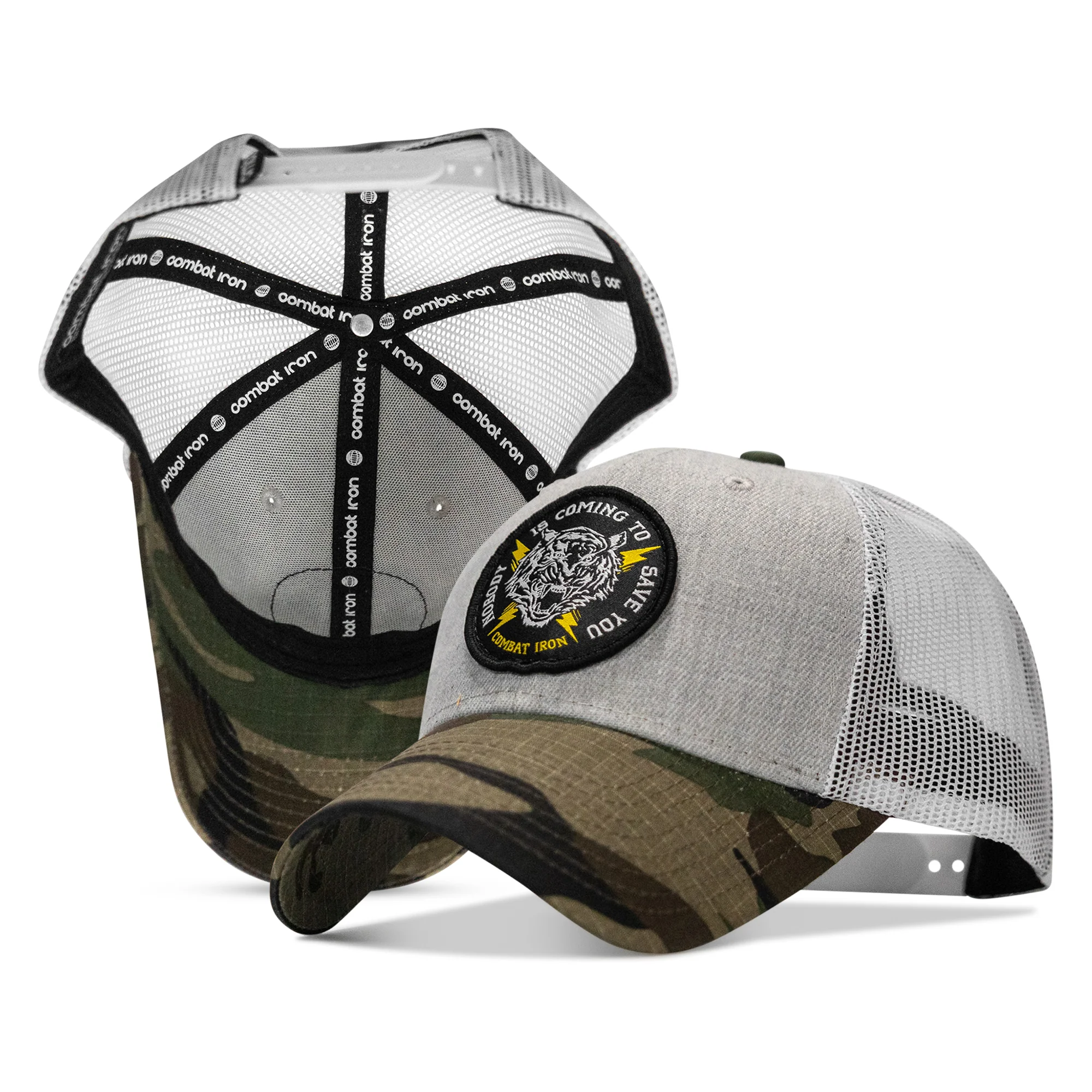 Nobody Is Coming To Save You Patch Snapback Hat - Image 24