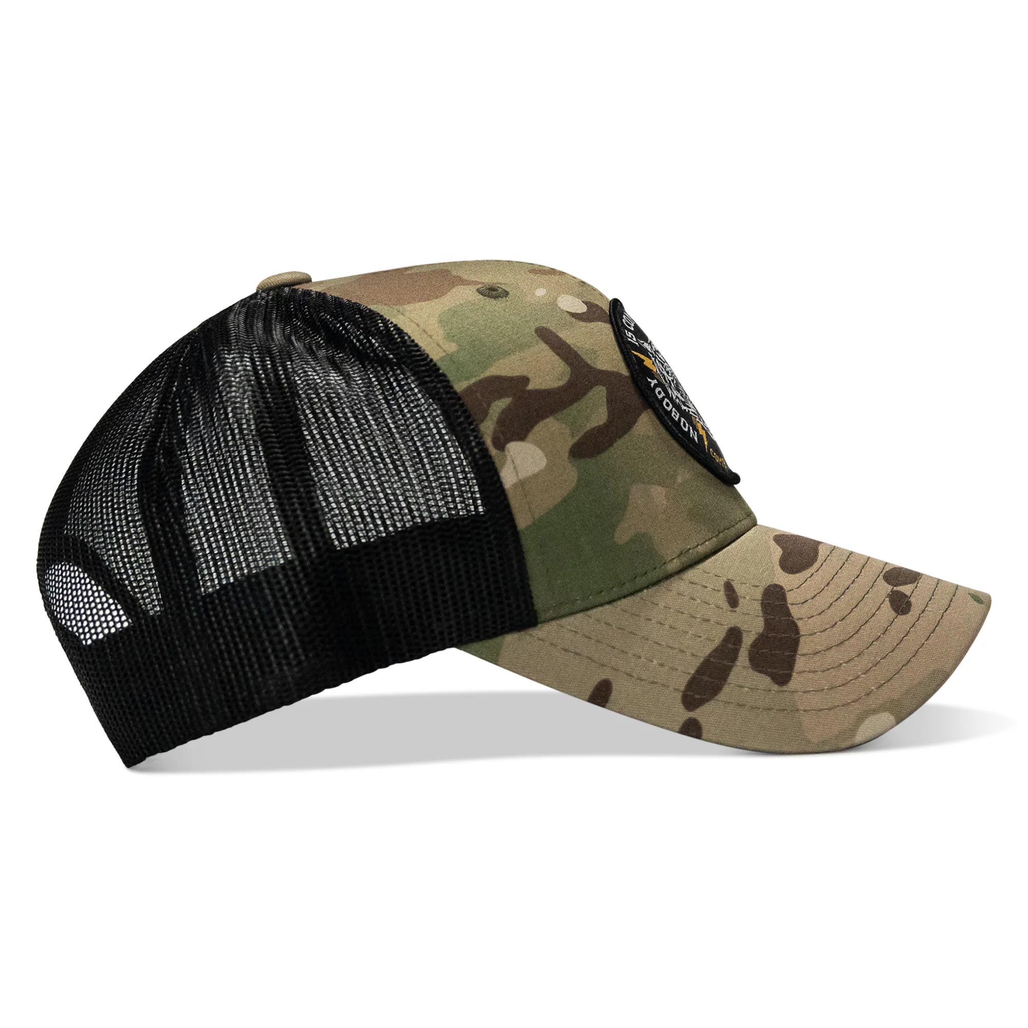 Nobody Is Coming To Save You Patch Snapback Hat - Image 33