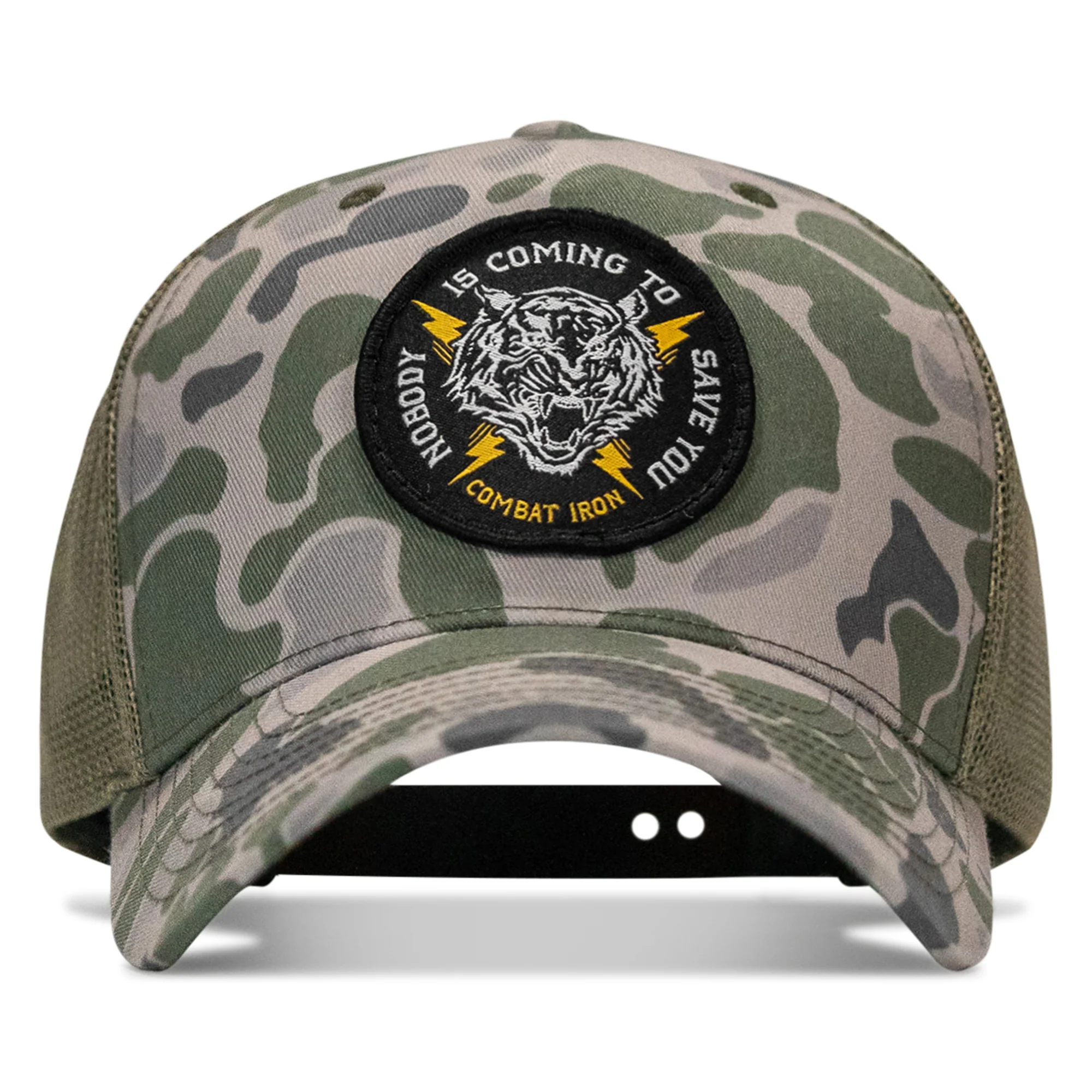 Nobody Is Coming To Save You Patch Snapback Hat - Image 44