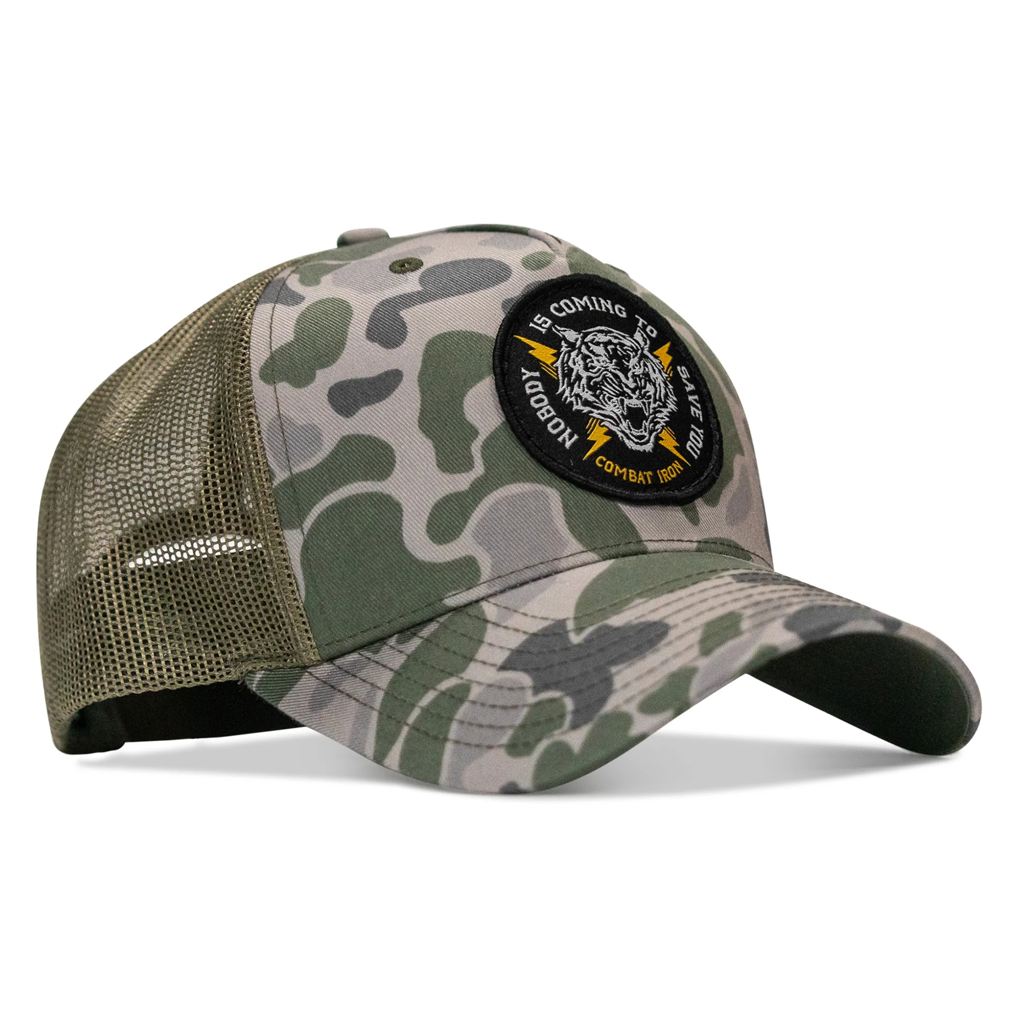 Nobody Is Coming To Save You Patch Snapback Hat - Image 46