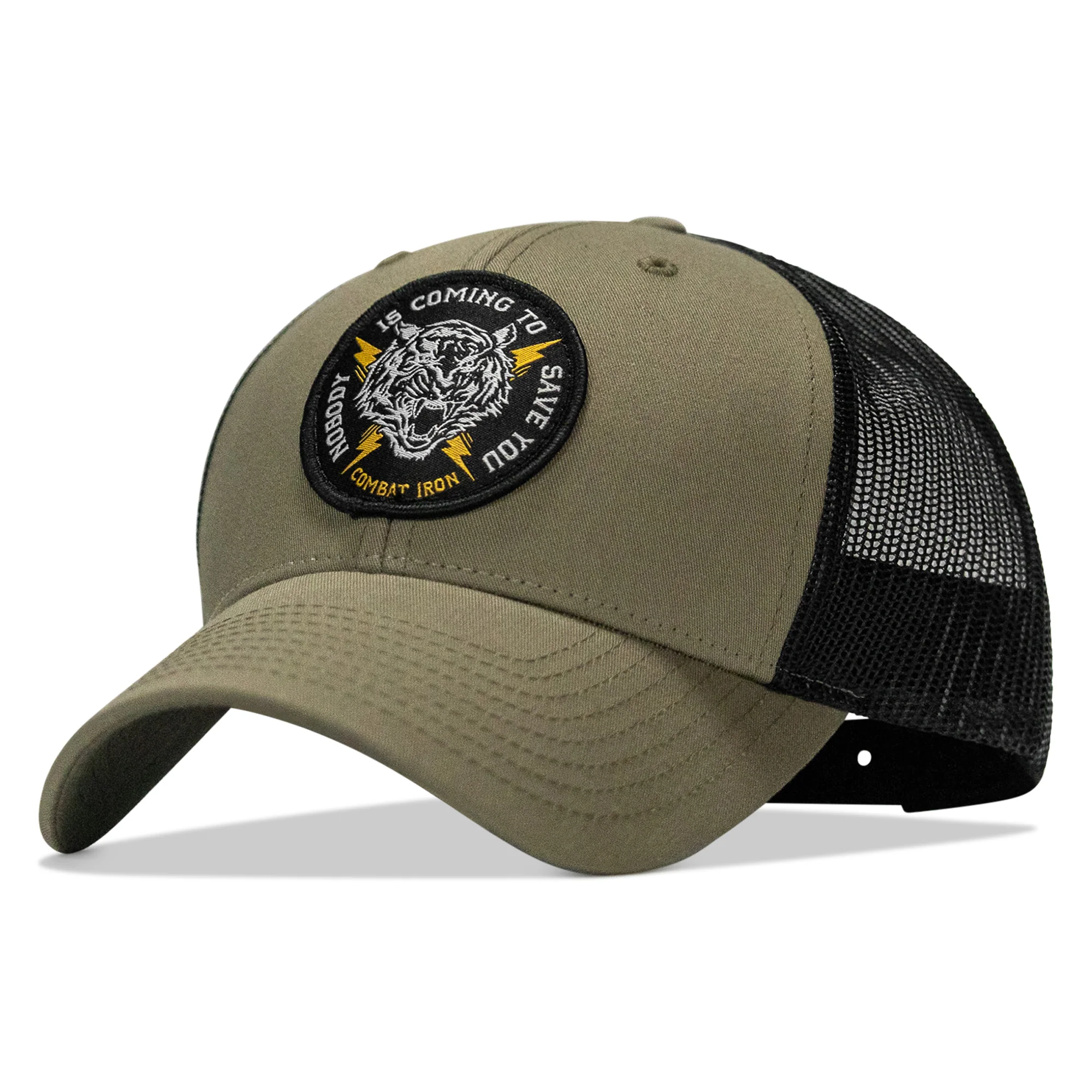 Nobody Is Coming To Save You Patch Snapback Hat - Image 50